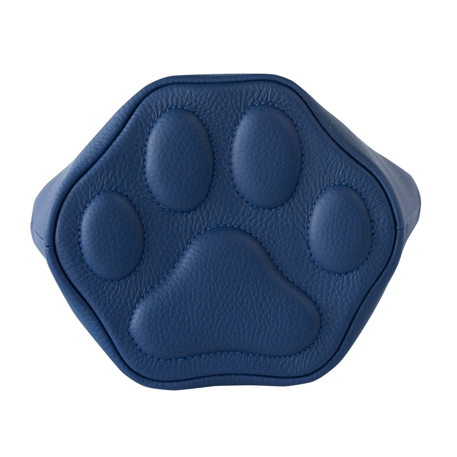 チェーンショルダー付きミニバッグ・PAW (パウ) キュイール・マッシュ / ロイヤルブルー