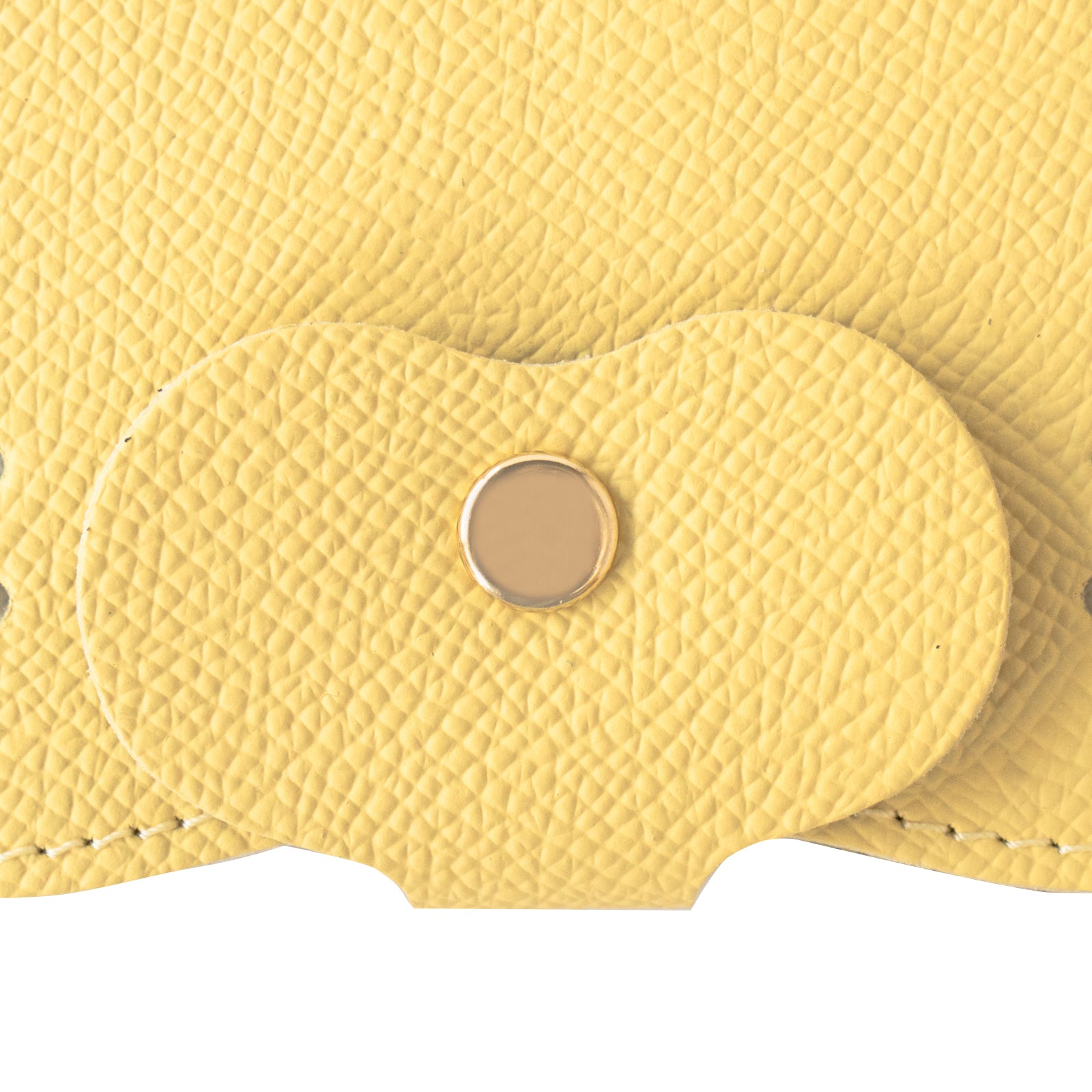 にゃんフェイス めがねケース キュイール・ミネルバ / カナリア