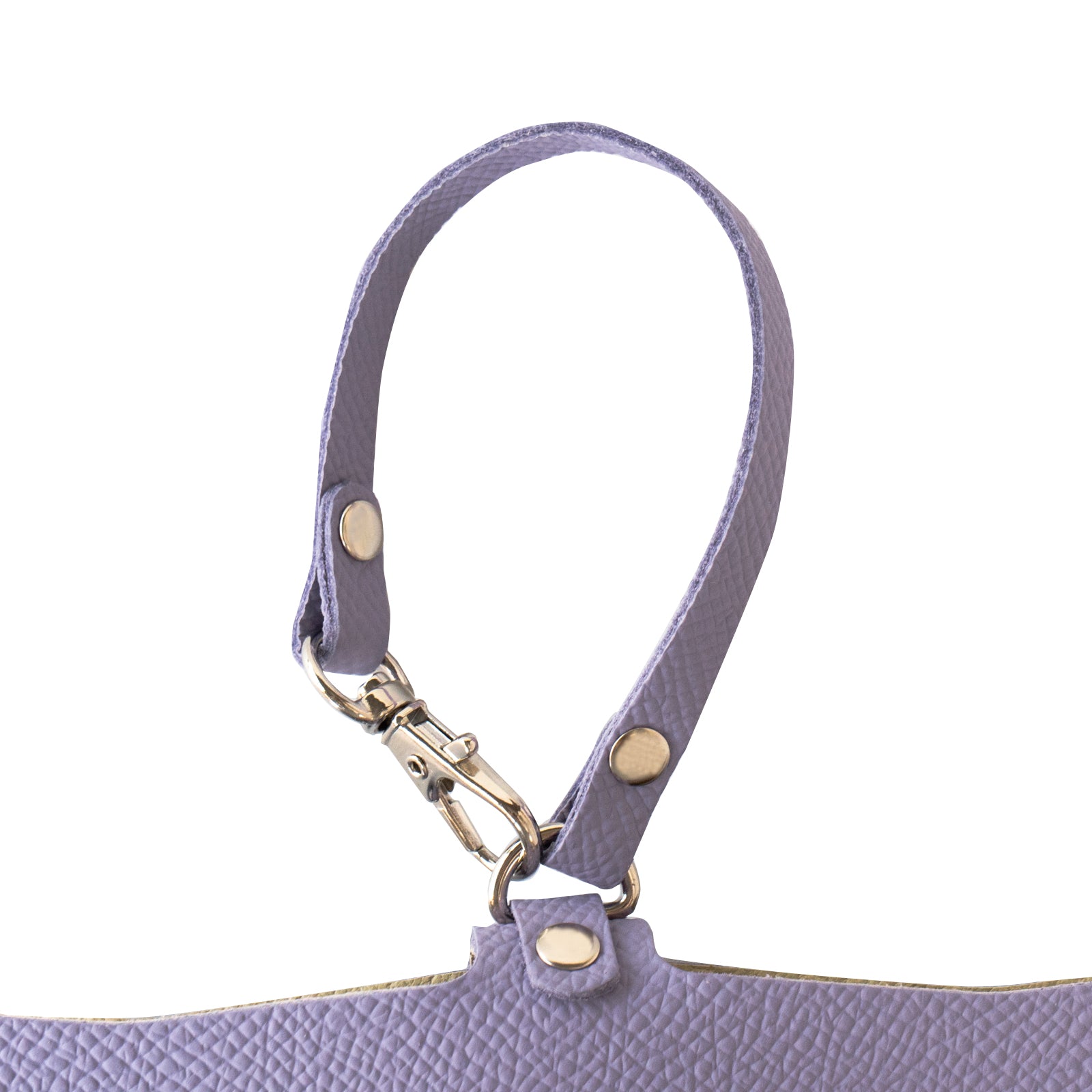 にゃんフェイス めがねケース キュイール・ミネルバ / ラベンダー