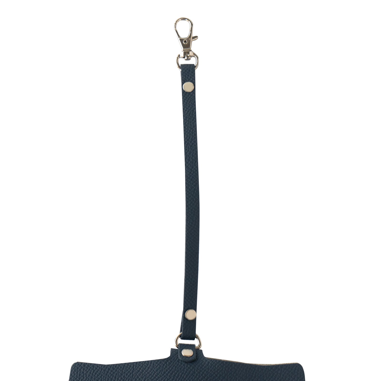 にゃんフェイス めがねケース キュイール・ミネルバ / ブルーフランス