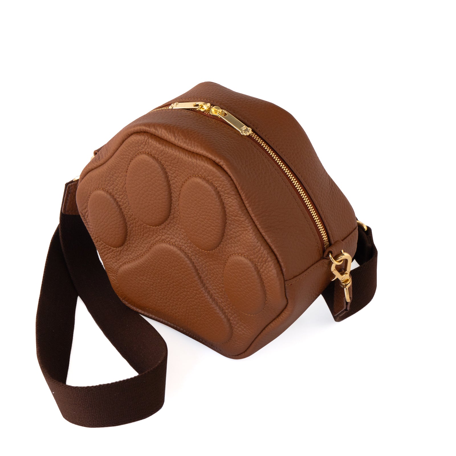 PAWポシェット キュイール・マッシュ / キャメル