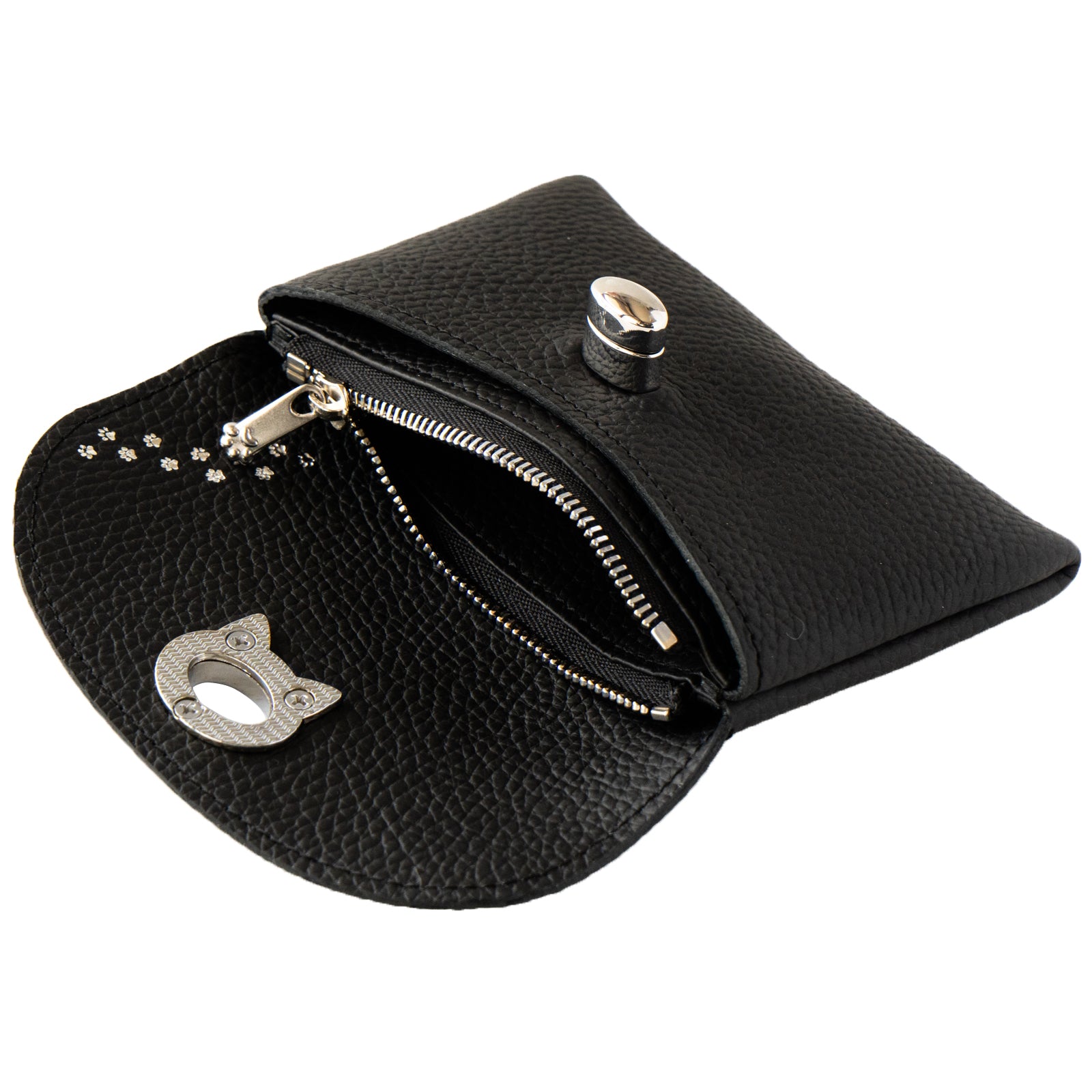 Flap Wallet Frunya Medium Cuir Mash / Black