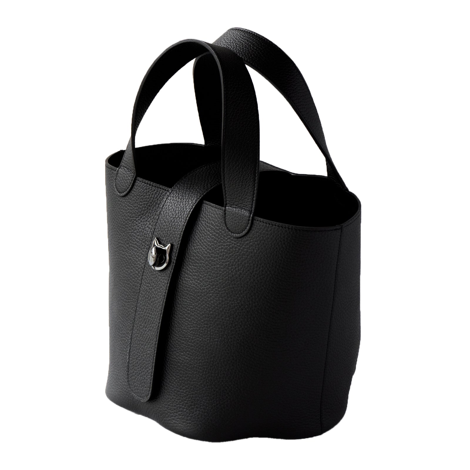 Baguette Bag PAW Cuir Mache / Black
