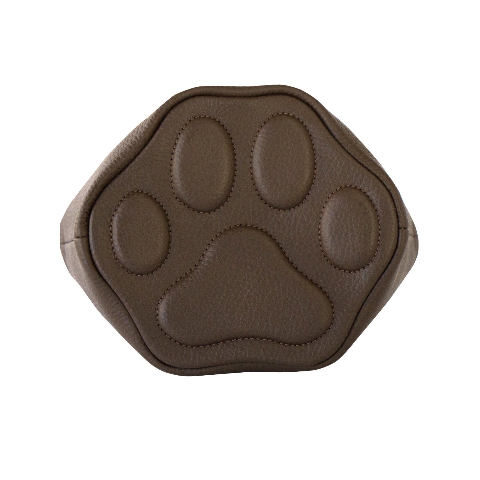 PAW Cuir Mache Mini Bag with Chain Shoulder Strap / Chocolate