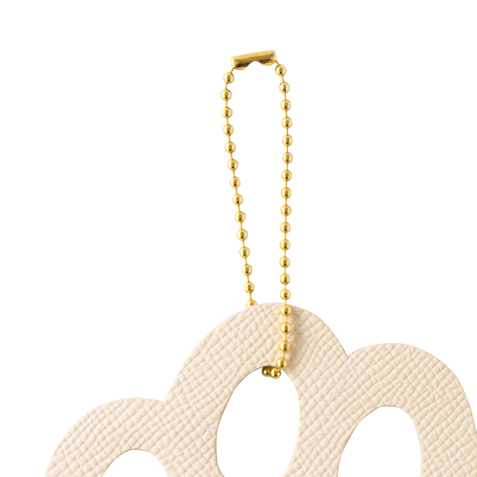 Big Paw Charm Cuir Minerva / Vanilla