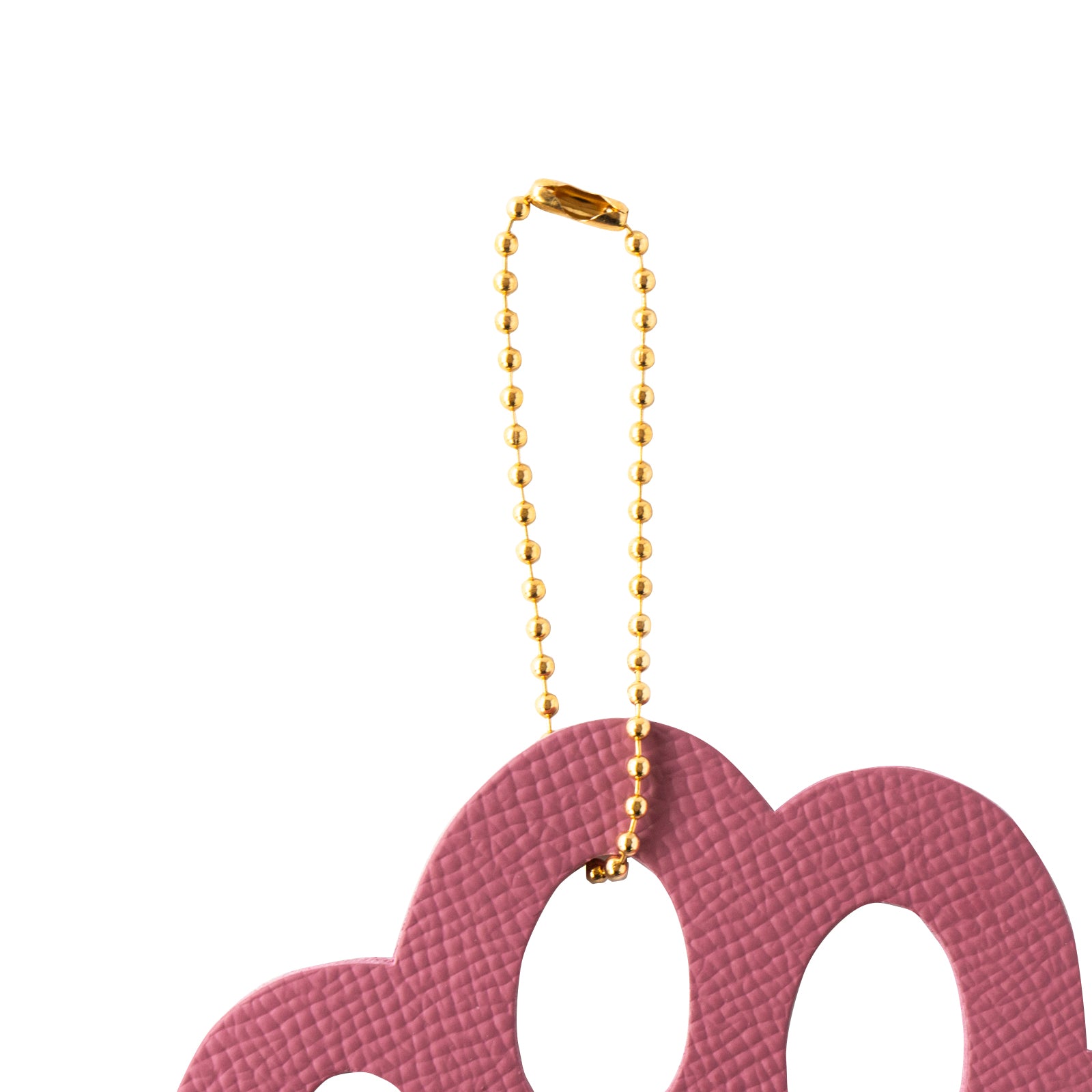 Big Paw Charm Cuir Minerva / Ash Rose