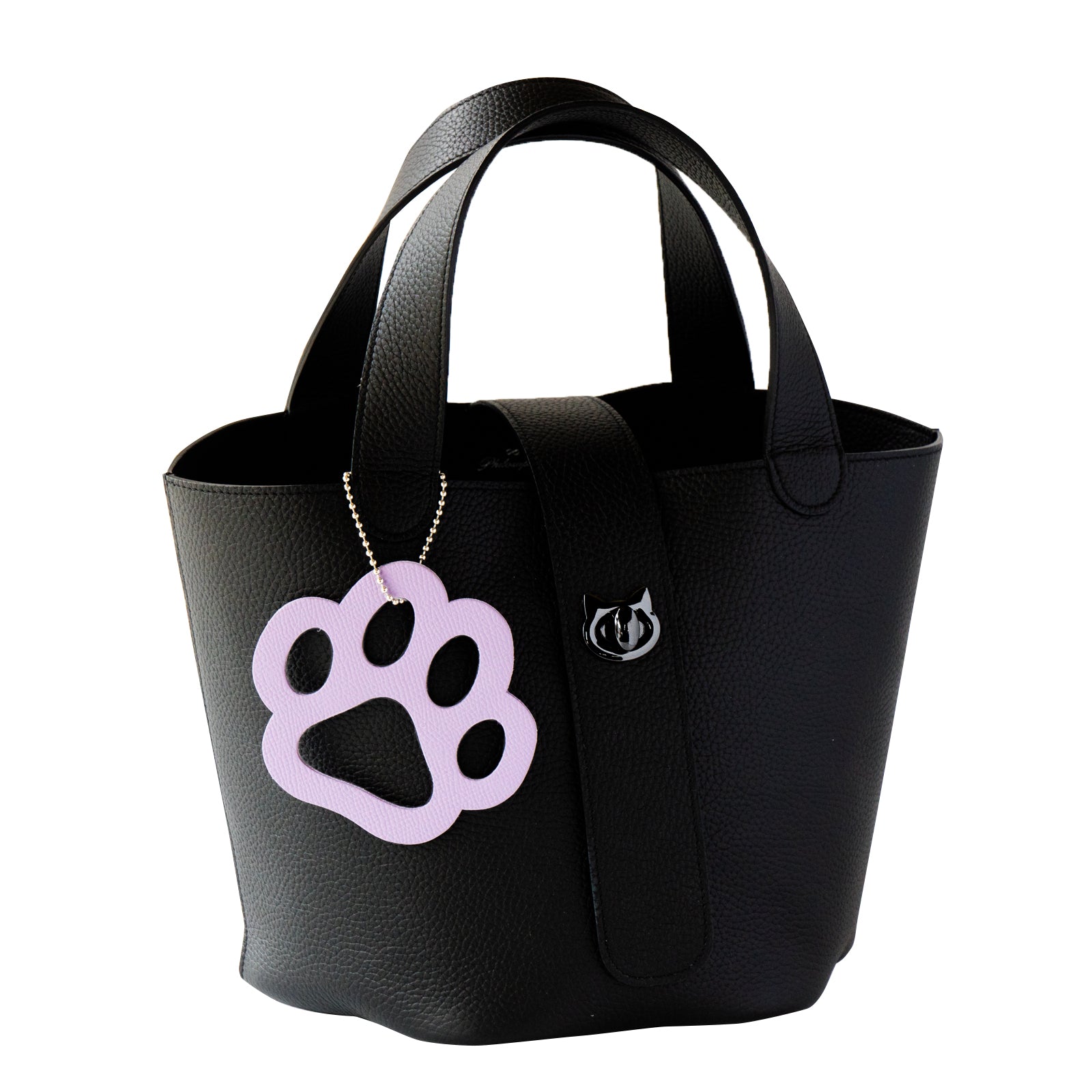Big Paw Charm Cuir Minerva / Lavender
