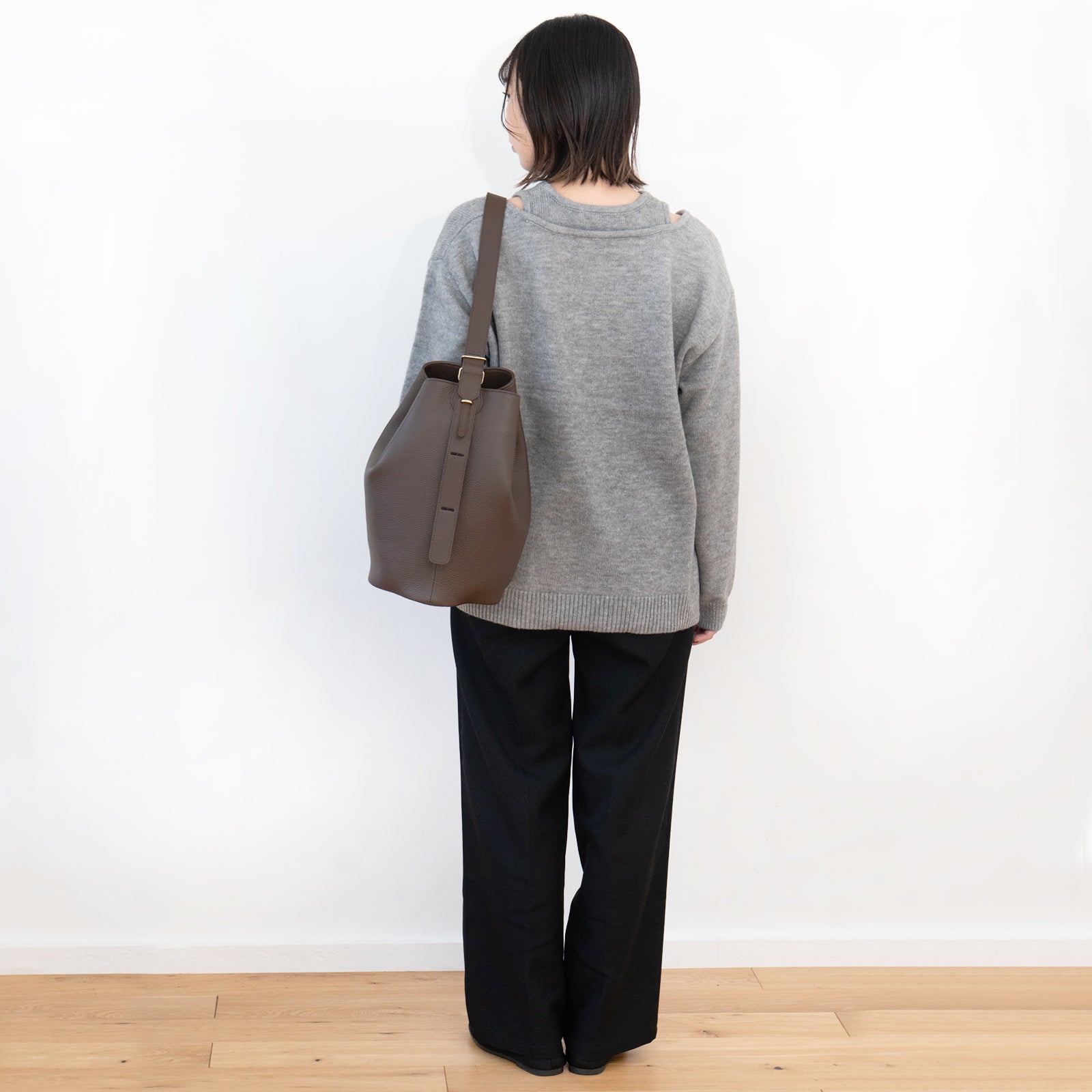 【1/30(金)〜2/14(土) 期間限定バレンタインSET 】3WAYバッグ PAW (パウ) キュイール・マッシュ / チョコ + ころにゃんチャーム ハート付き SET