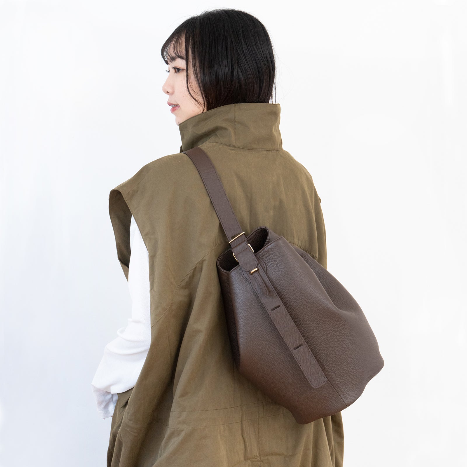 【1/30(金)〜2/14(土) 期間限定バレンタインSET 】3WAYバッグ PAW (パウ) キュイール・マッシュ / チョコ + ころにゃんチャーム ハート付き SET