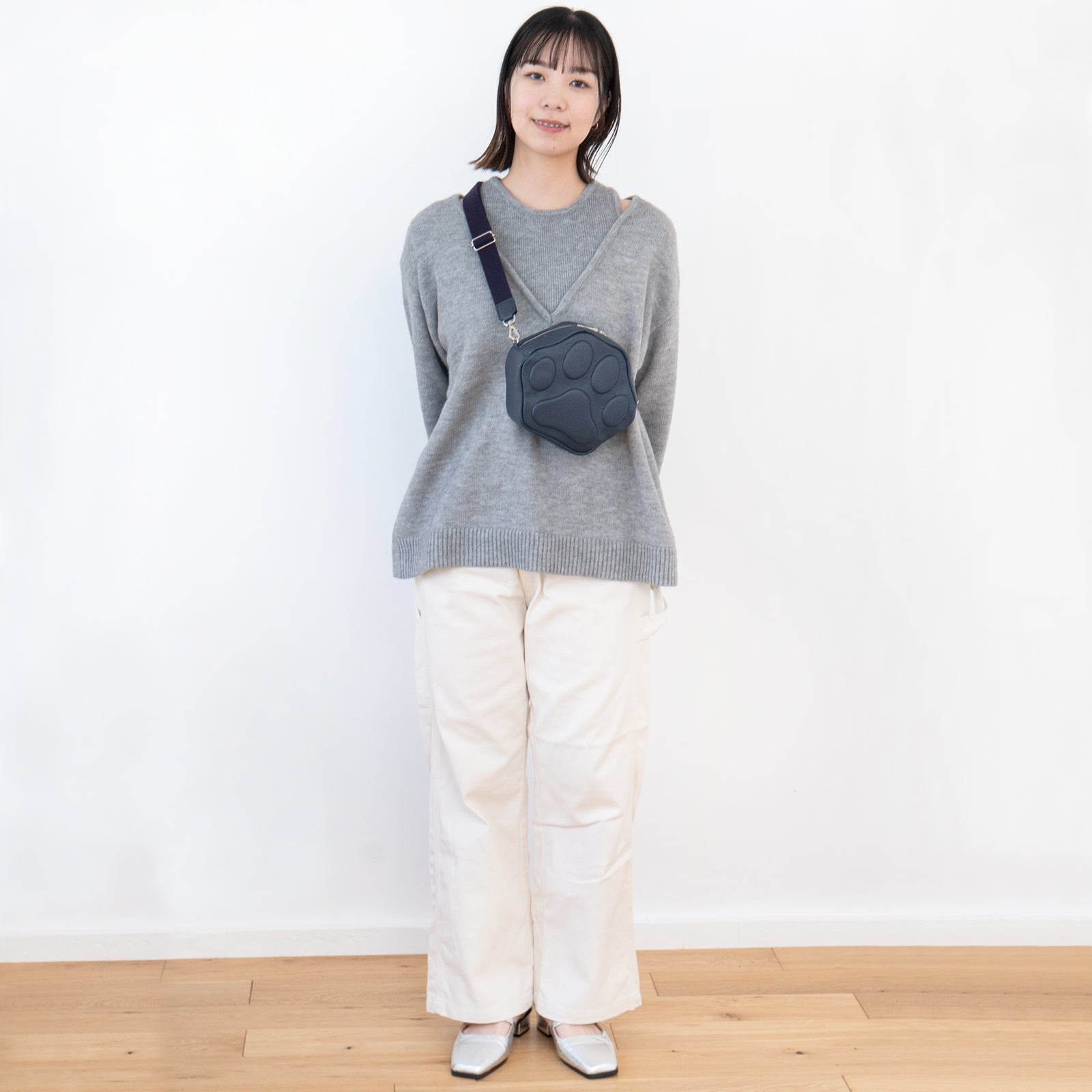 PAWポシェット キュイール・マッシュ / ブルーニュイ