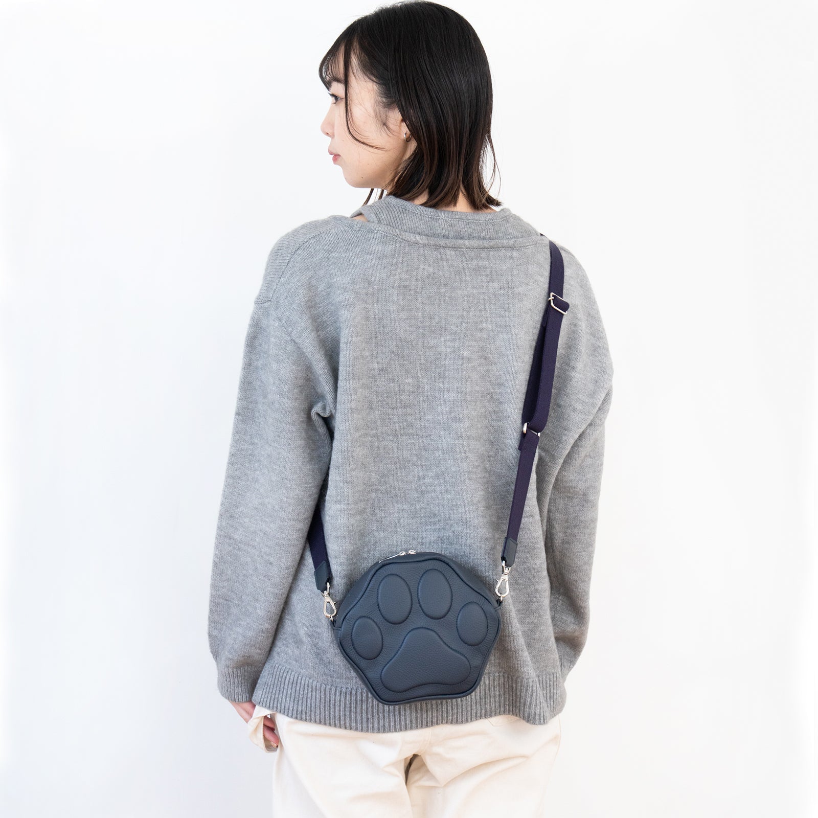 PAWポシェット キュイール・マッシュ / ブルーニュイ