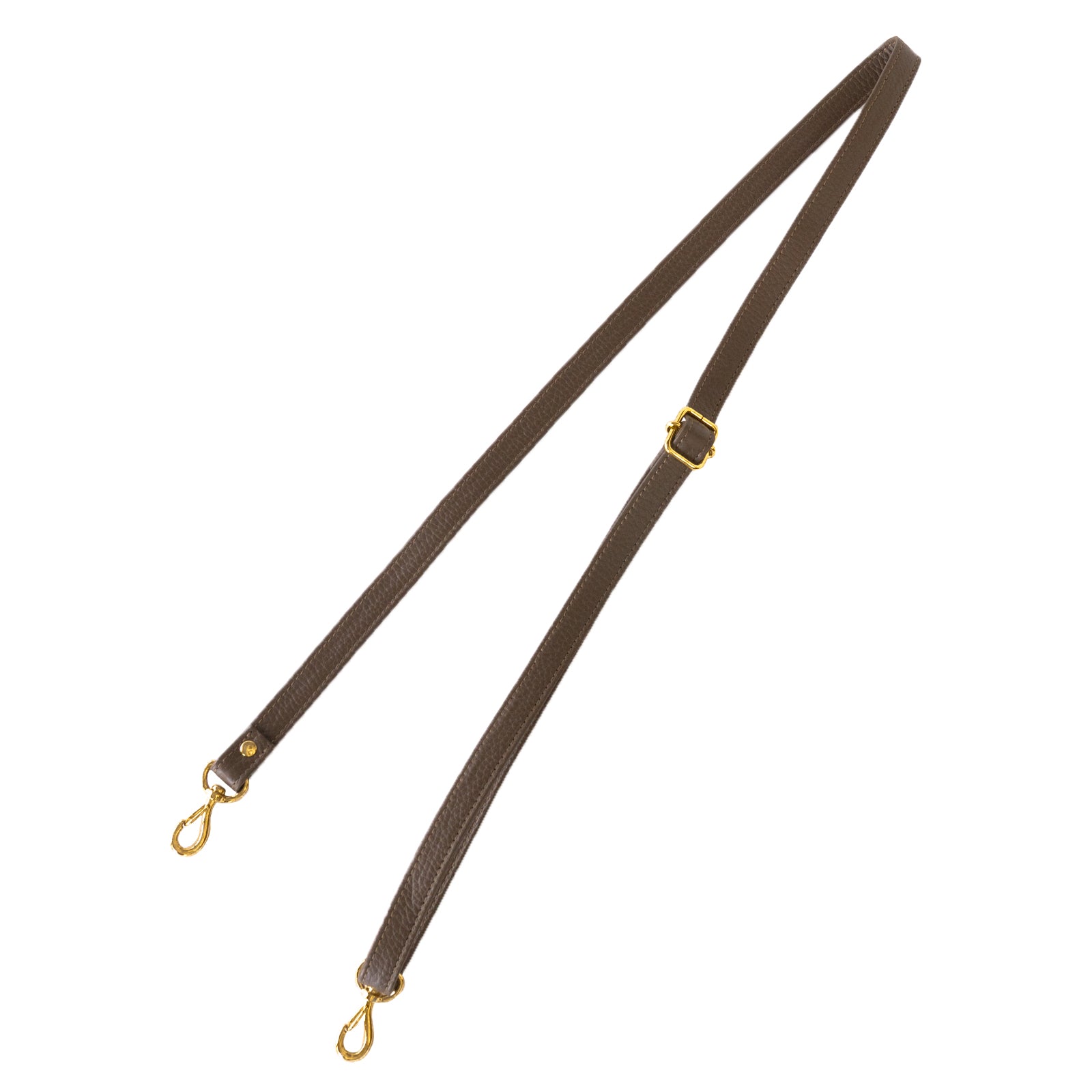 巾着ショルダーバッグ PAW キュイール・マッシュ / チョコ