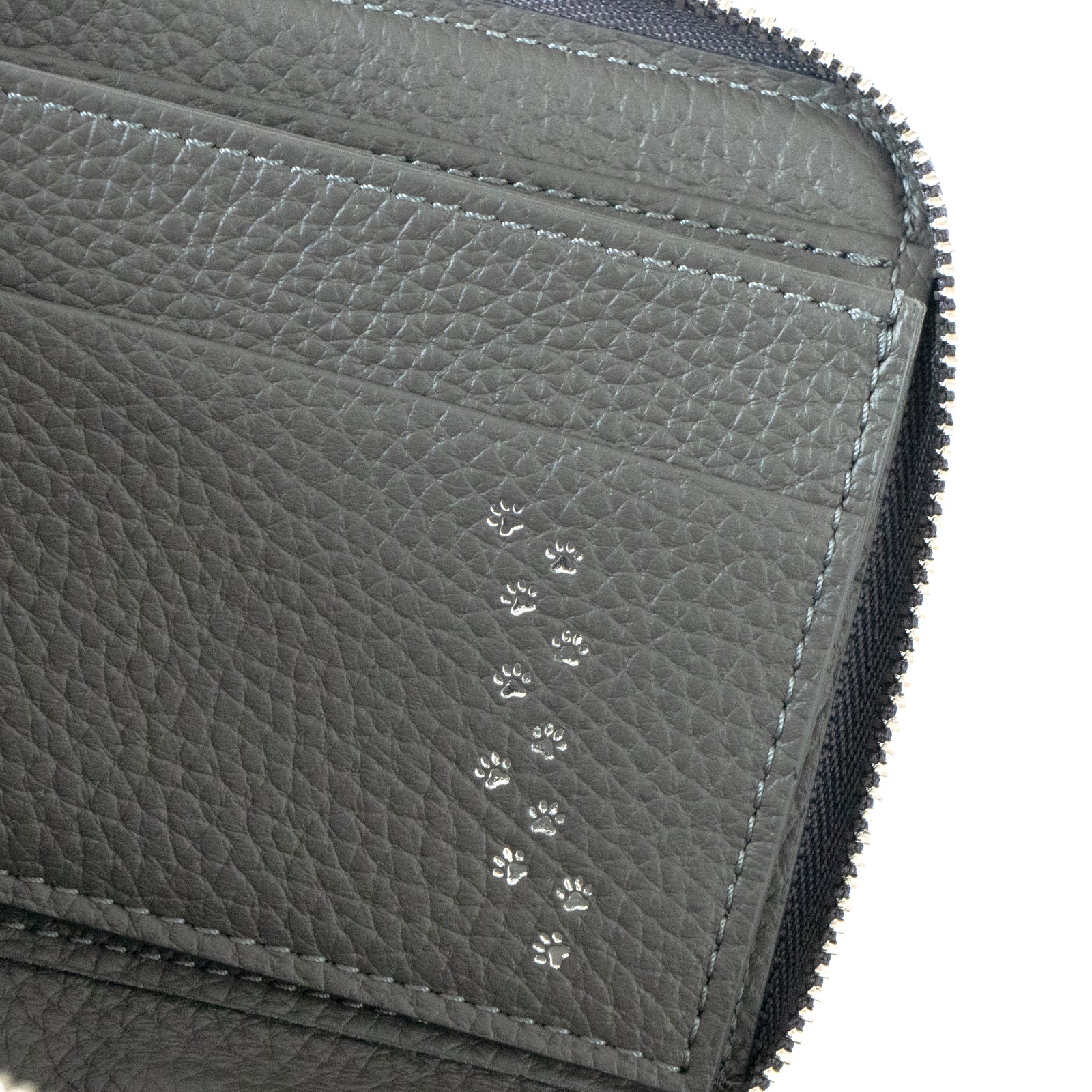 PAW L字ファスナー長財布 キュイール・マッシュ / グラファイト