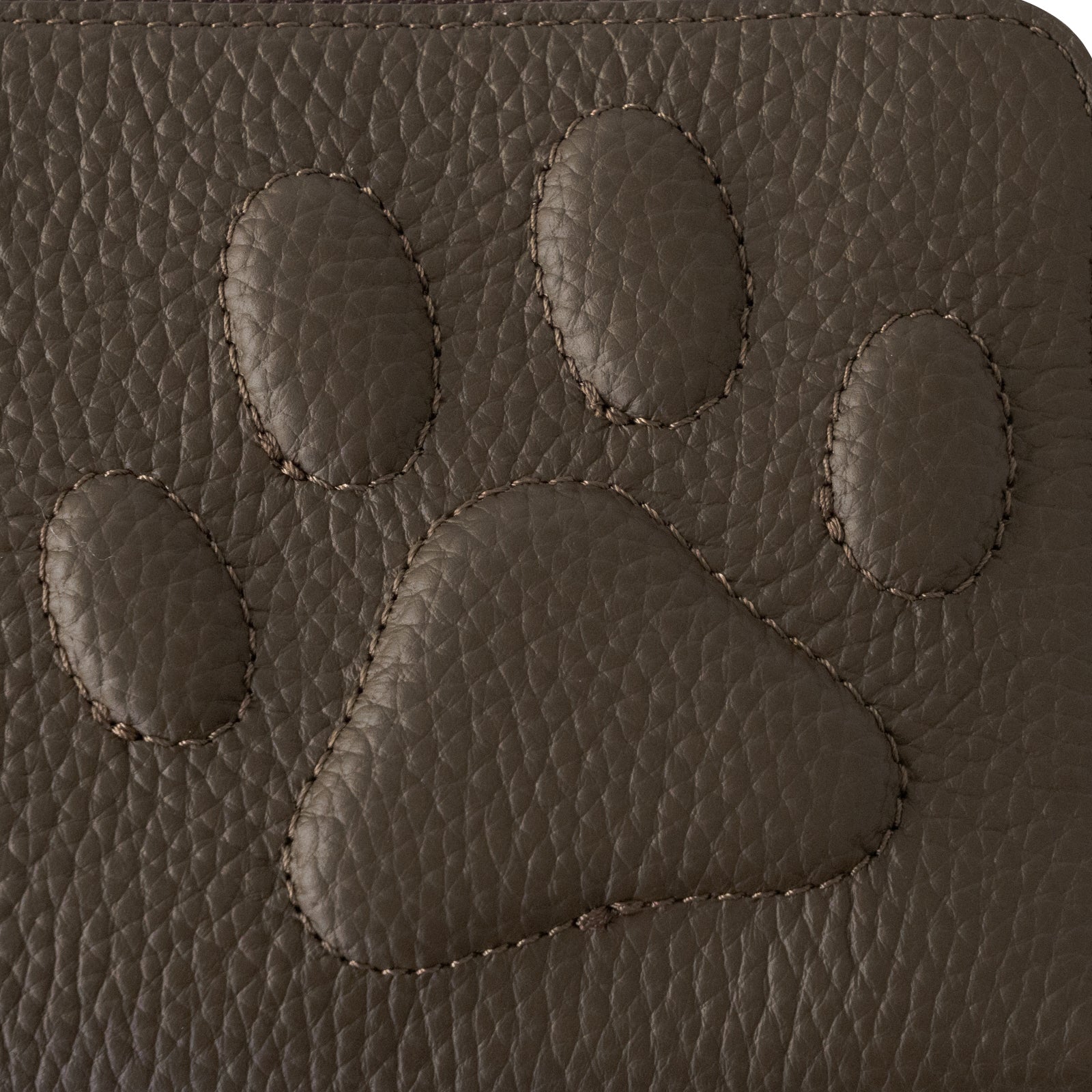 PAW L字ファスナー長財布 キュイール・マッシュ / チョコ