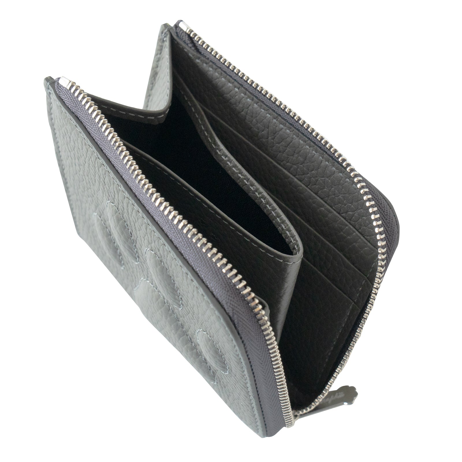 PAW L字ファスナーミニ財布 キュイール・マッシュ / グラファイト