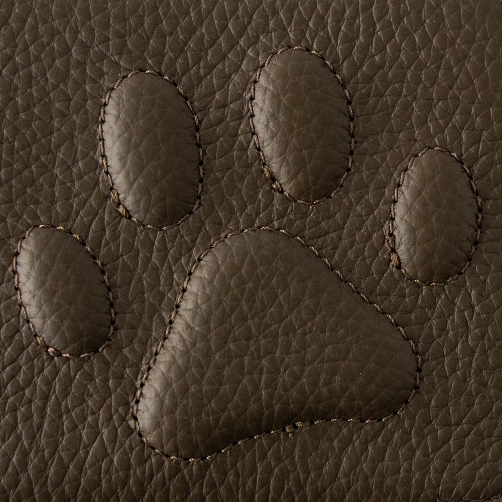 PAW L字ファスナーミニ財布 キュイール・マッシュ / チョコ