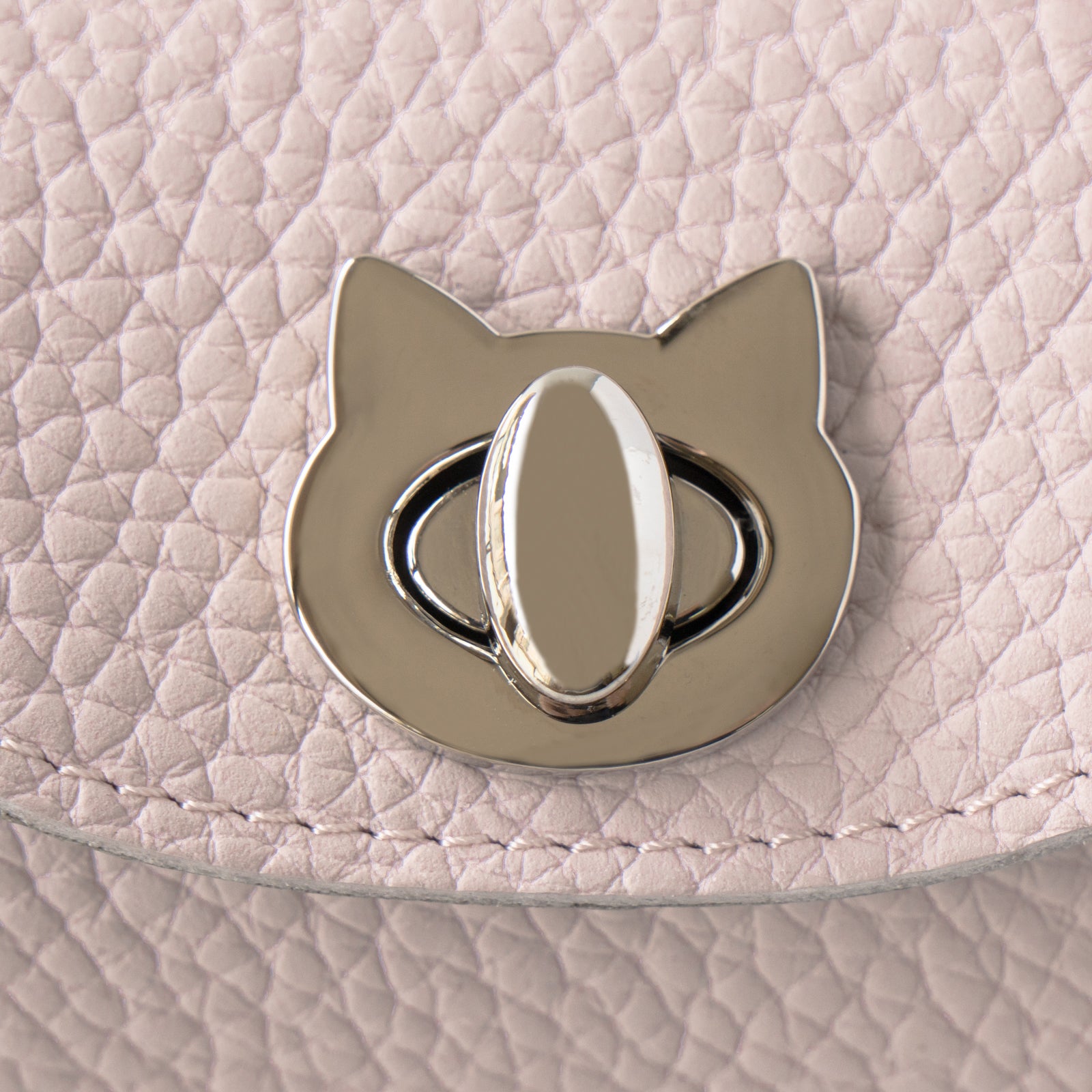 【3/22(土) 1日限定販売】【数量限定】シェルポーチ CAT トリヨンクレマンス / モーヴペール