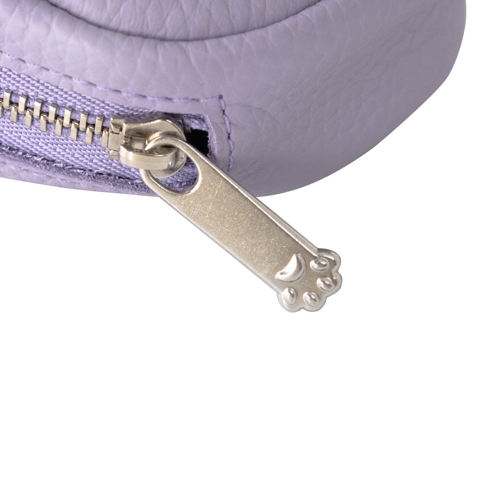 PAWチャームポーチ キュイール マッシュ / ラベンダー