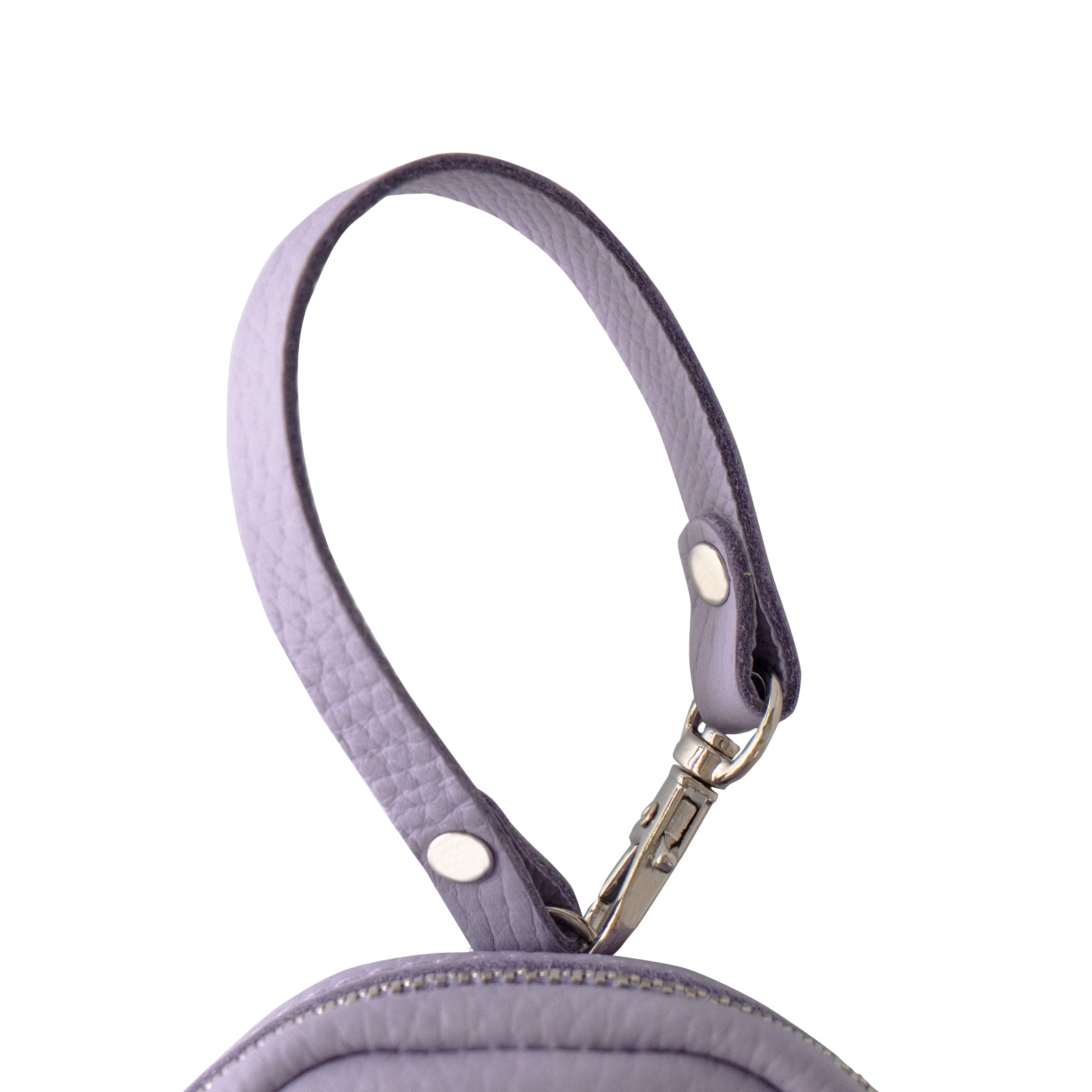 PAWチャームポーチ キュイール マッシュ / ラベンダー