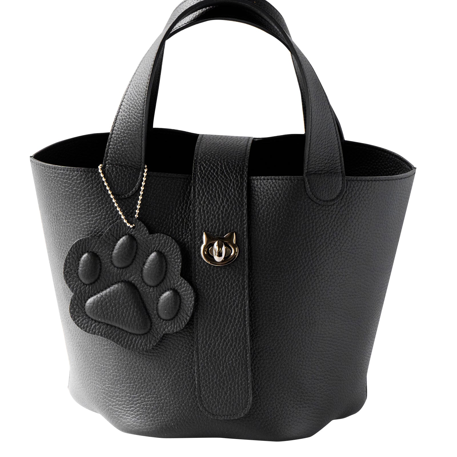 Puni Puni PAW Charm Cuir Mash / Black