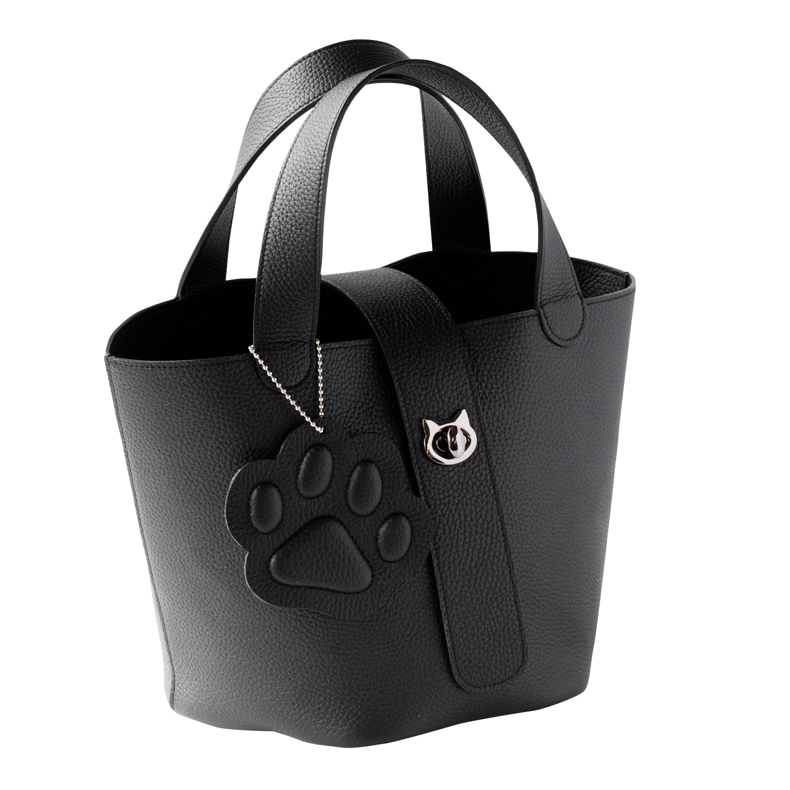Puni Puni PAW Charm Cuir Mash / Black
