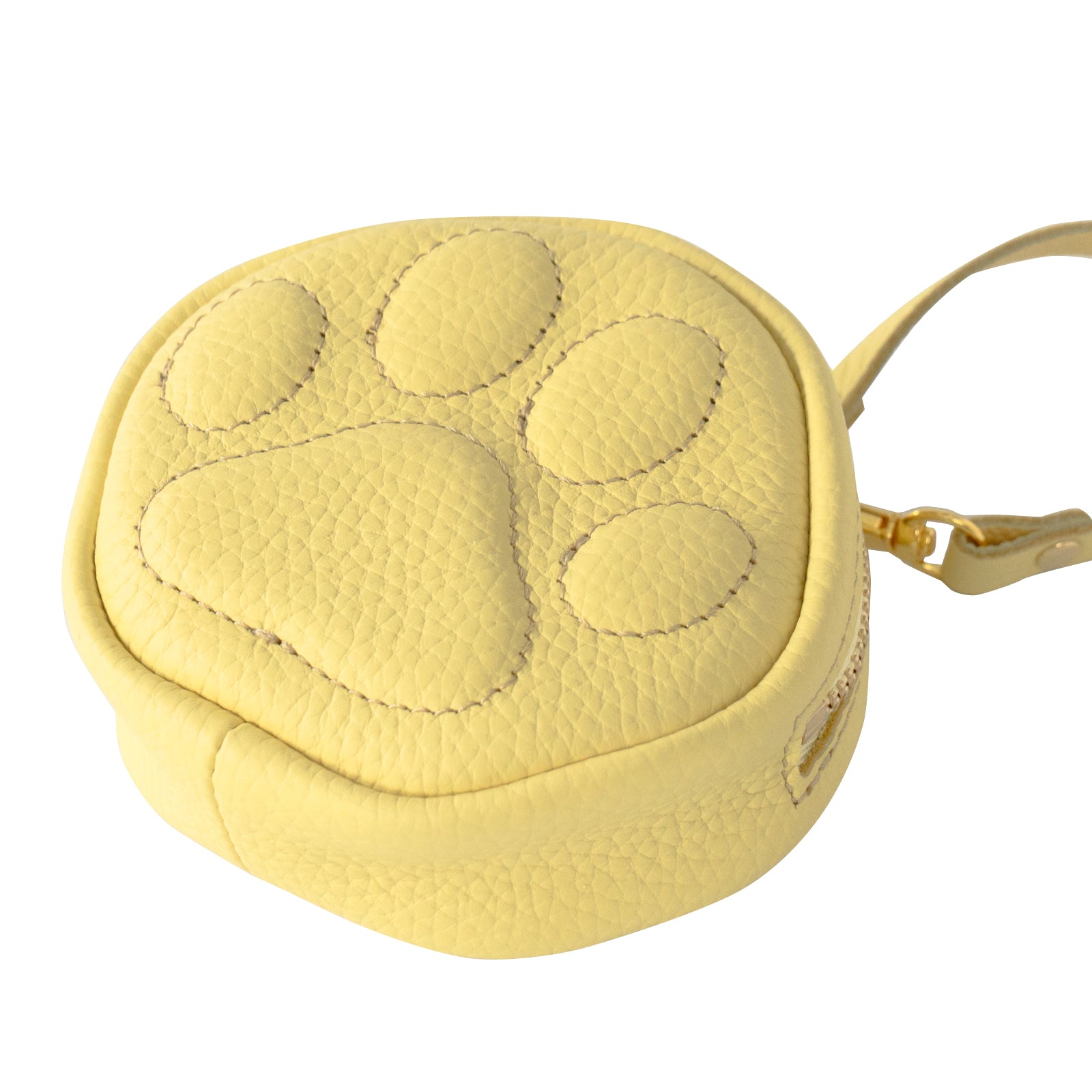 PAWチャームポーチ キュイール マッシュ / ジョーヌプッサン