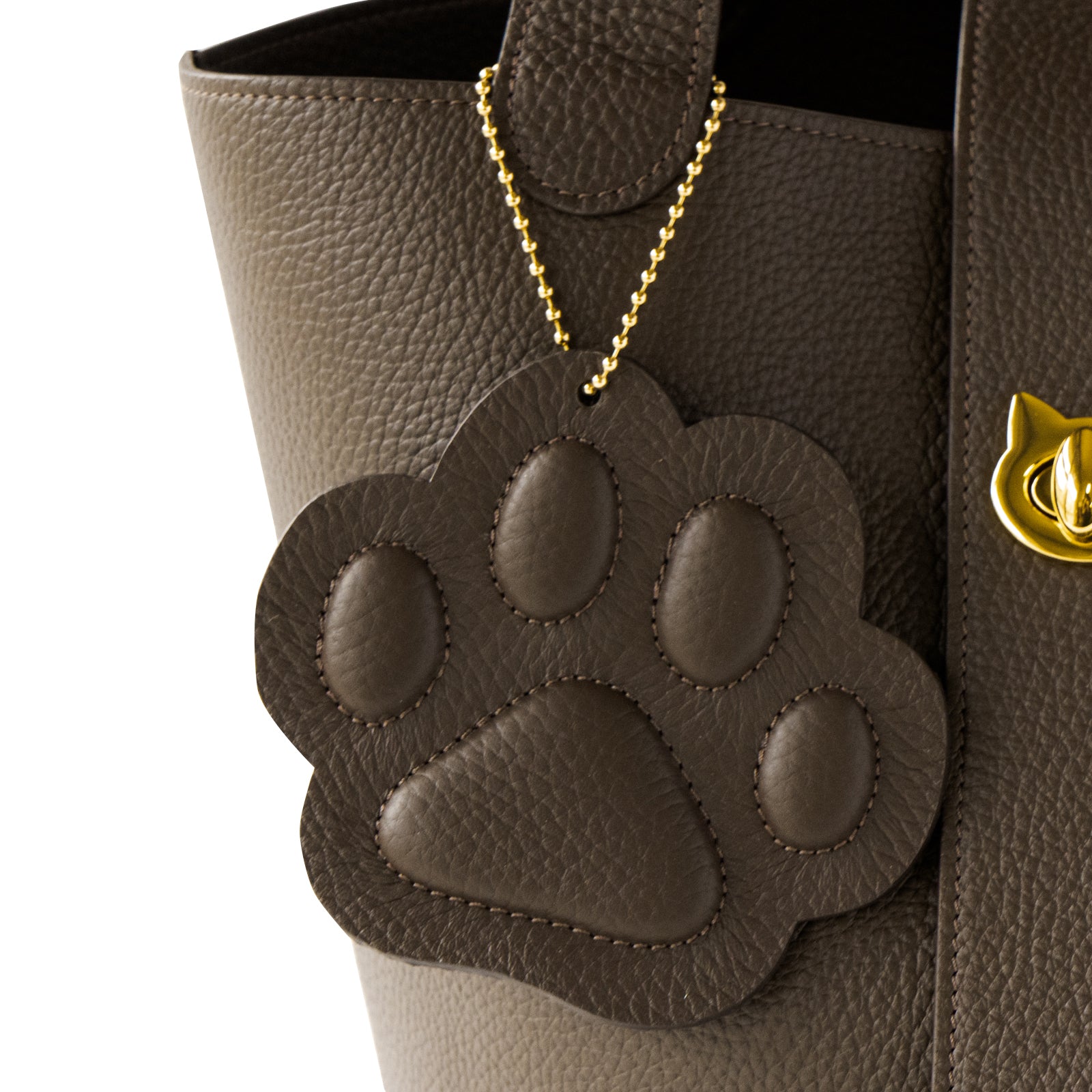 Puni Puni PAW Charm Cuir Mash / Chocolate