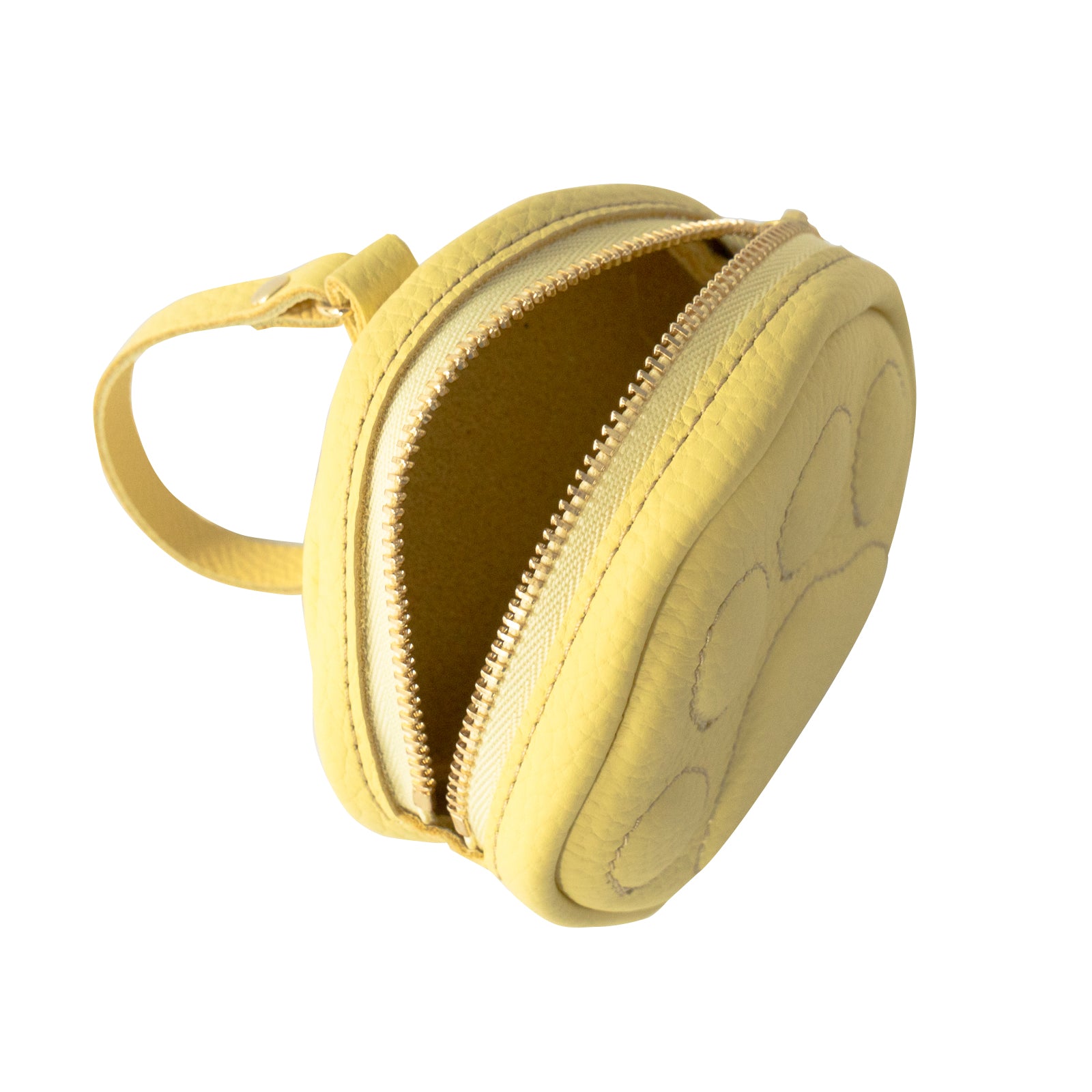 PAWチャームポーチ キュイール マッシュ / ジョーヌプッサン