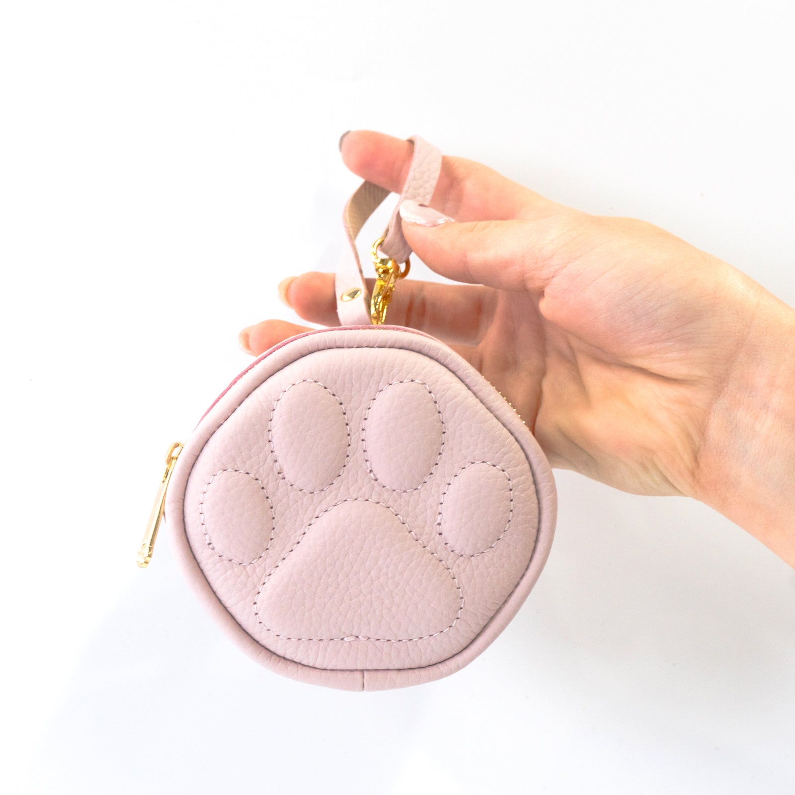 PAWチャームポーチ キュイール マッシュ / モーヴシルヴェスティン