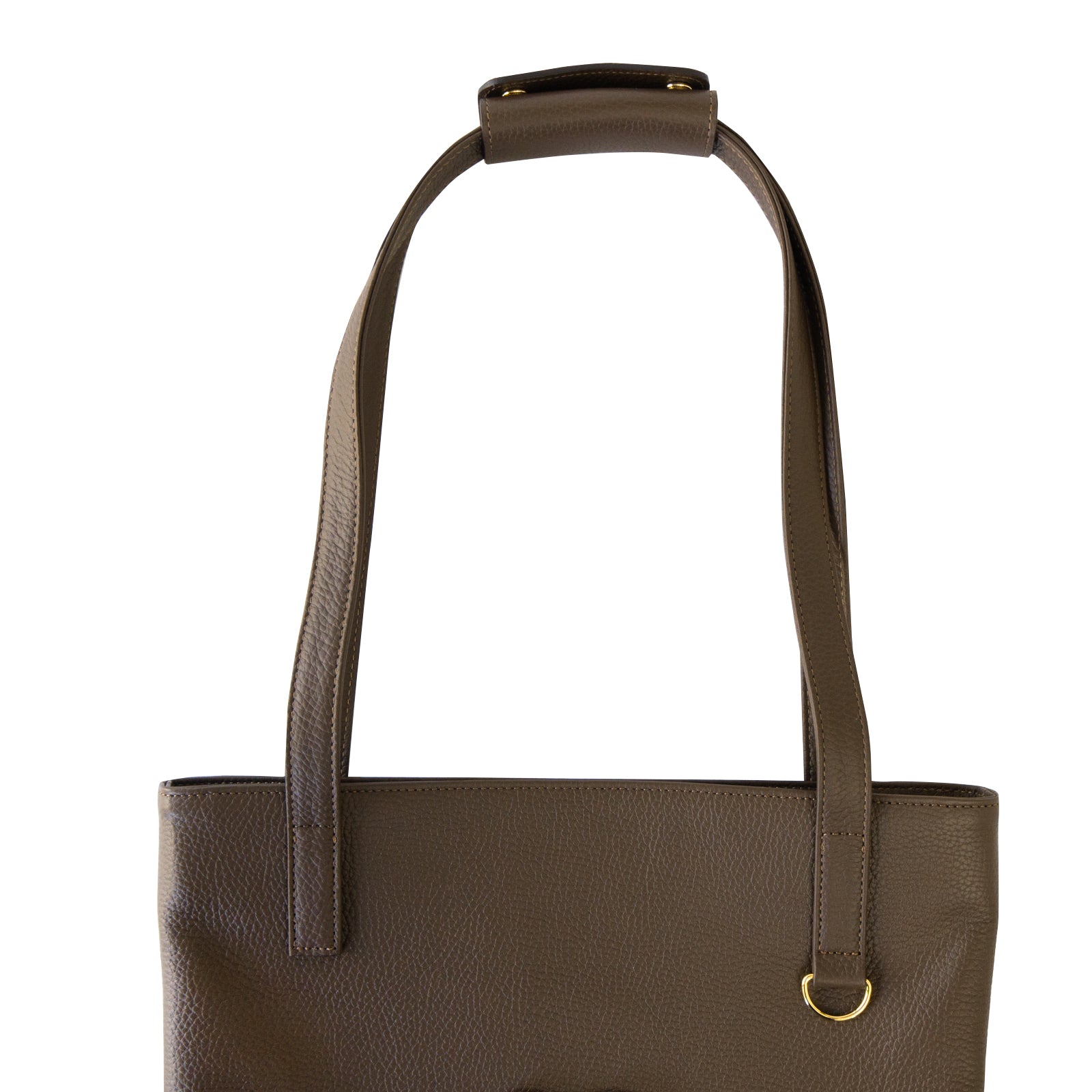 A4 Tote Bag PAW Cuir Mache / Chocolate