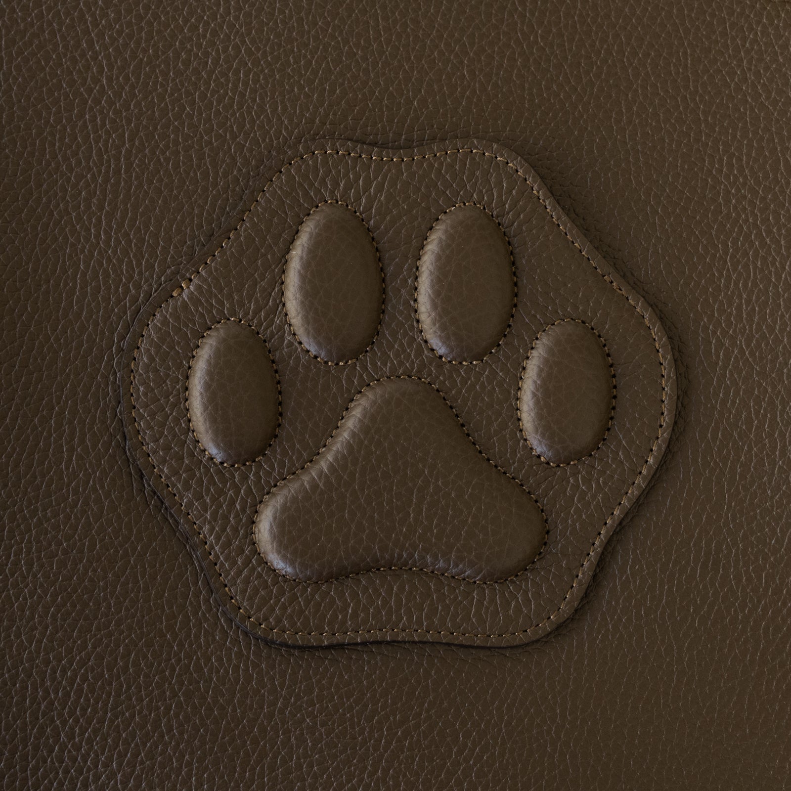 A4 Tote Bag PAW Cuir Mache / Chocolate