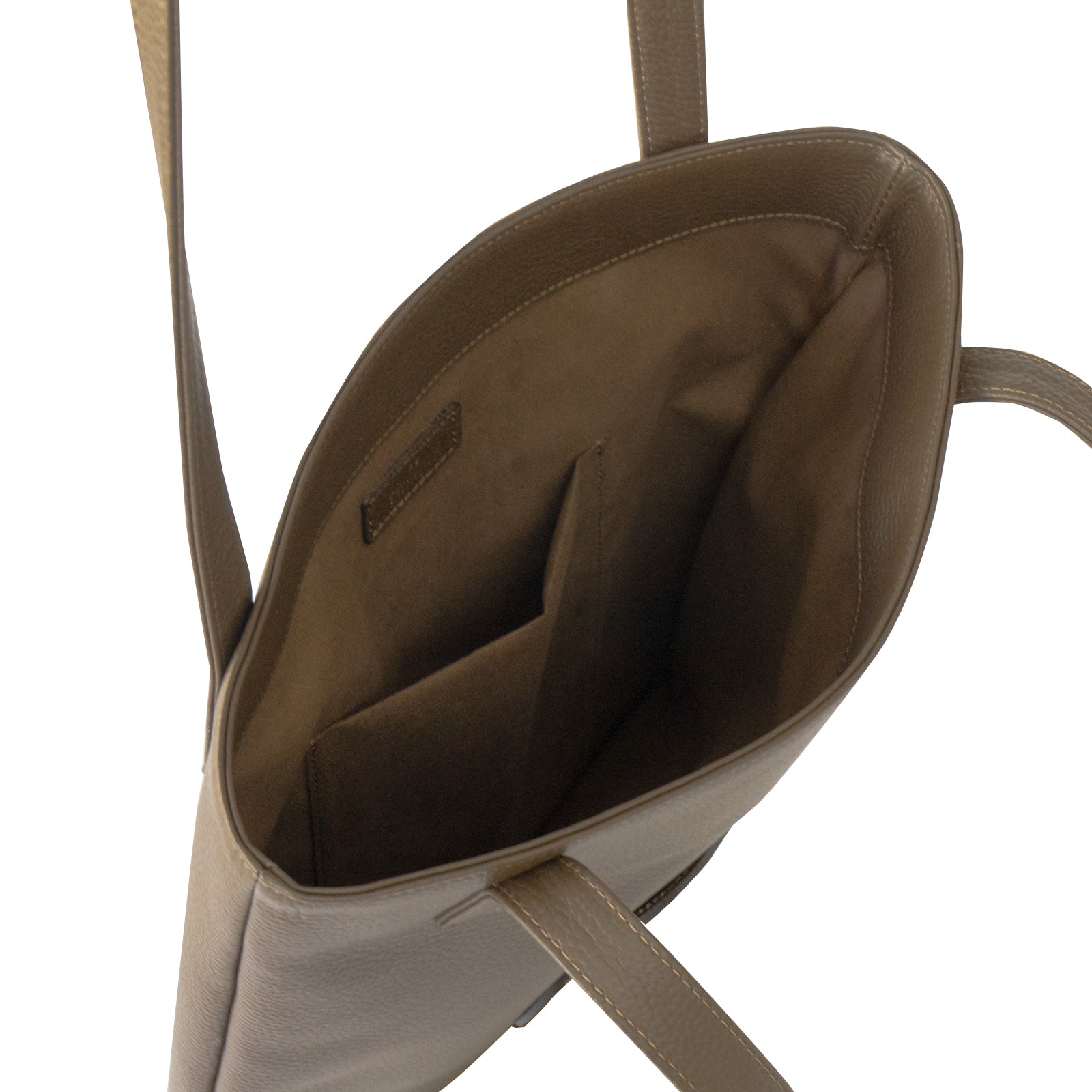 A4 Tote Bag PAW Cuir Mache / Chocolate