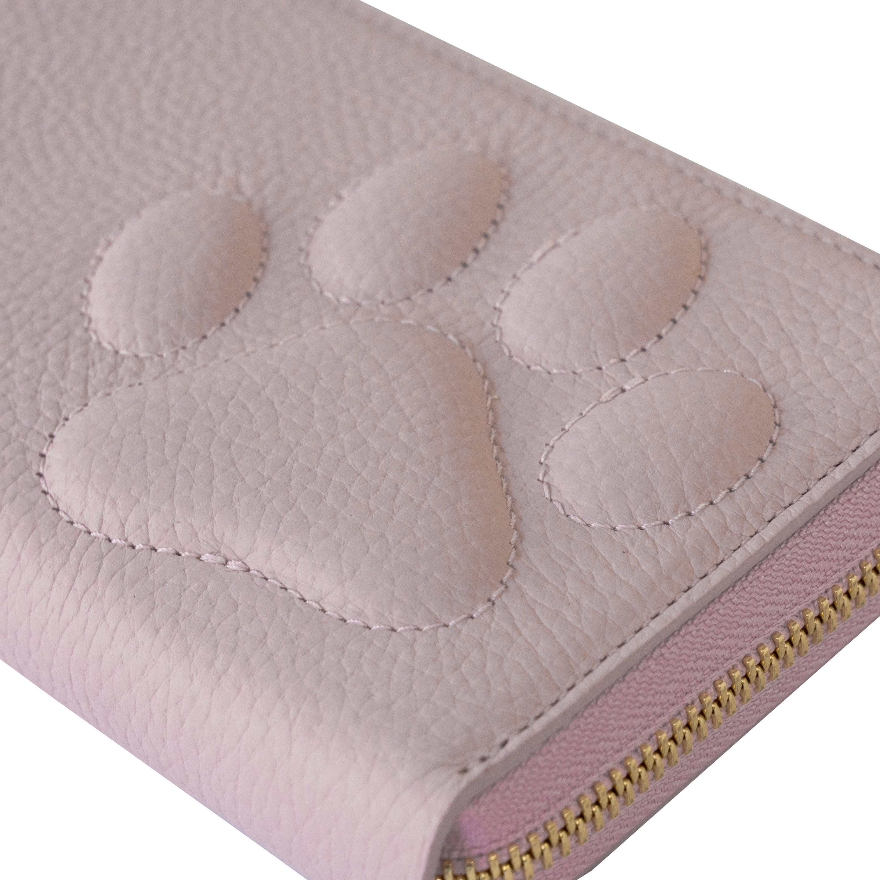 【3/20(金)20:00~ 数量限定】【さくらねこの日特別SET】PAWラウンドファスナー長財布 さくらねこチャームSET / モーヴシルヴェスティン