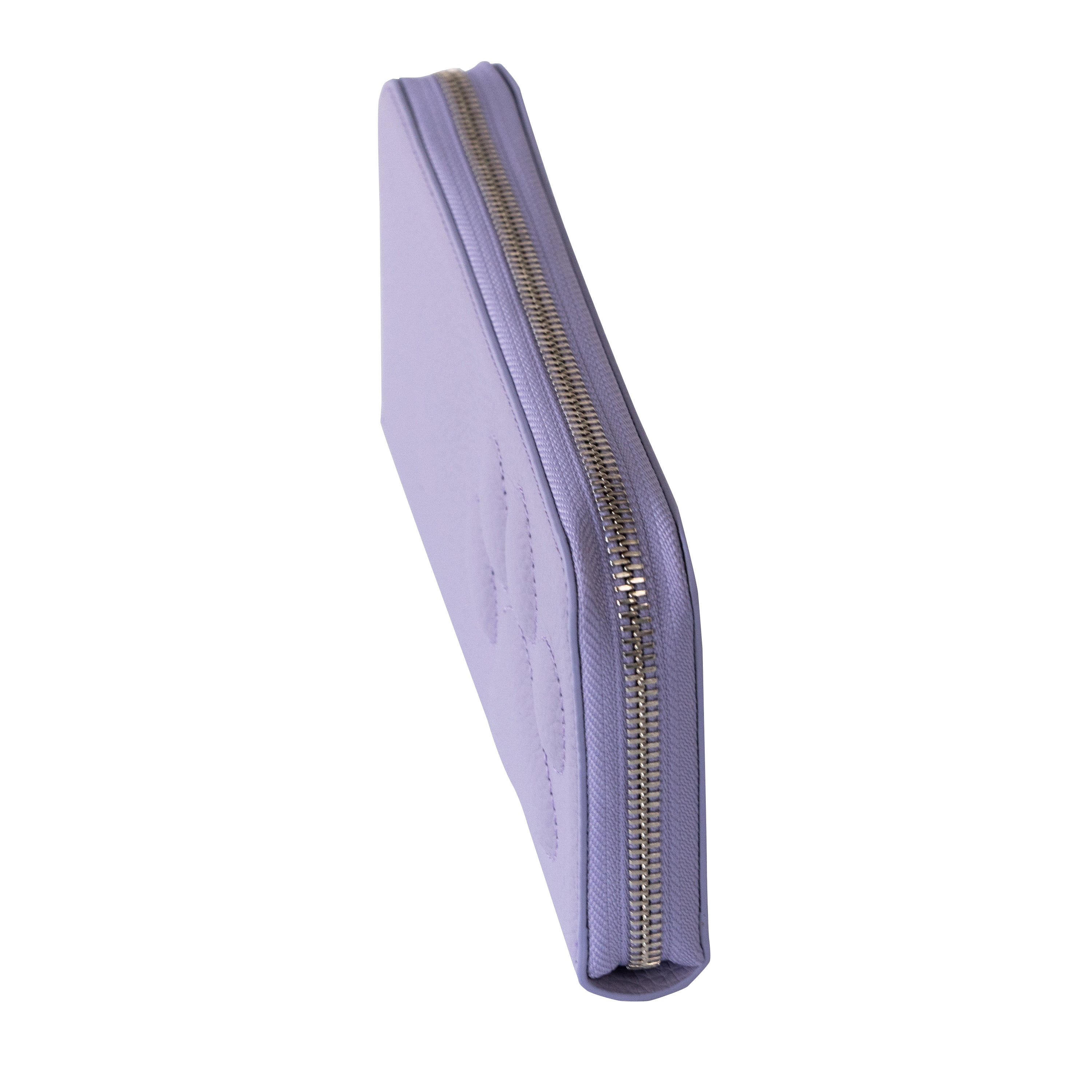 【3/20(金)20:00~ 数量限定】【さくらねこの日特別SET】PAWラウンドファスナー長財布 さくらねこチャームSET / ラベンダー