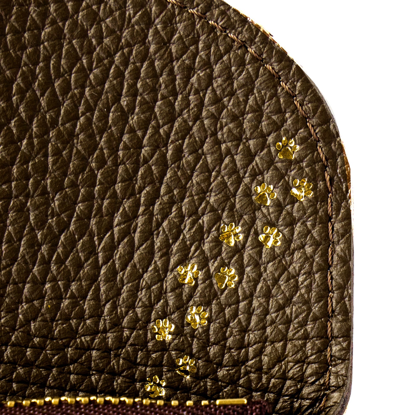 Flap Wallet Frunya Medium Cuir Mache / Chocolate
