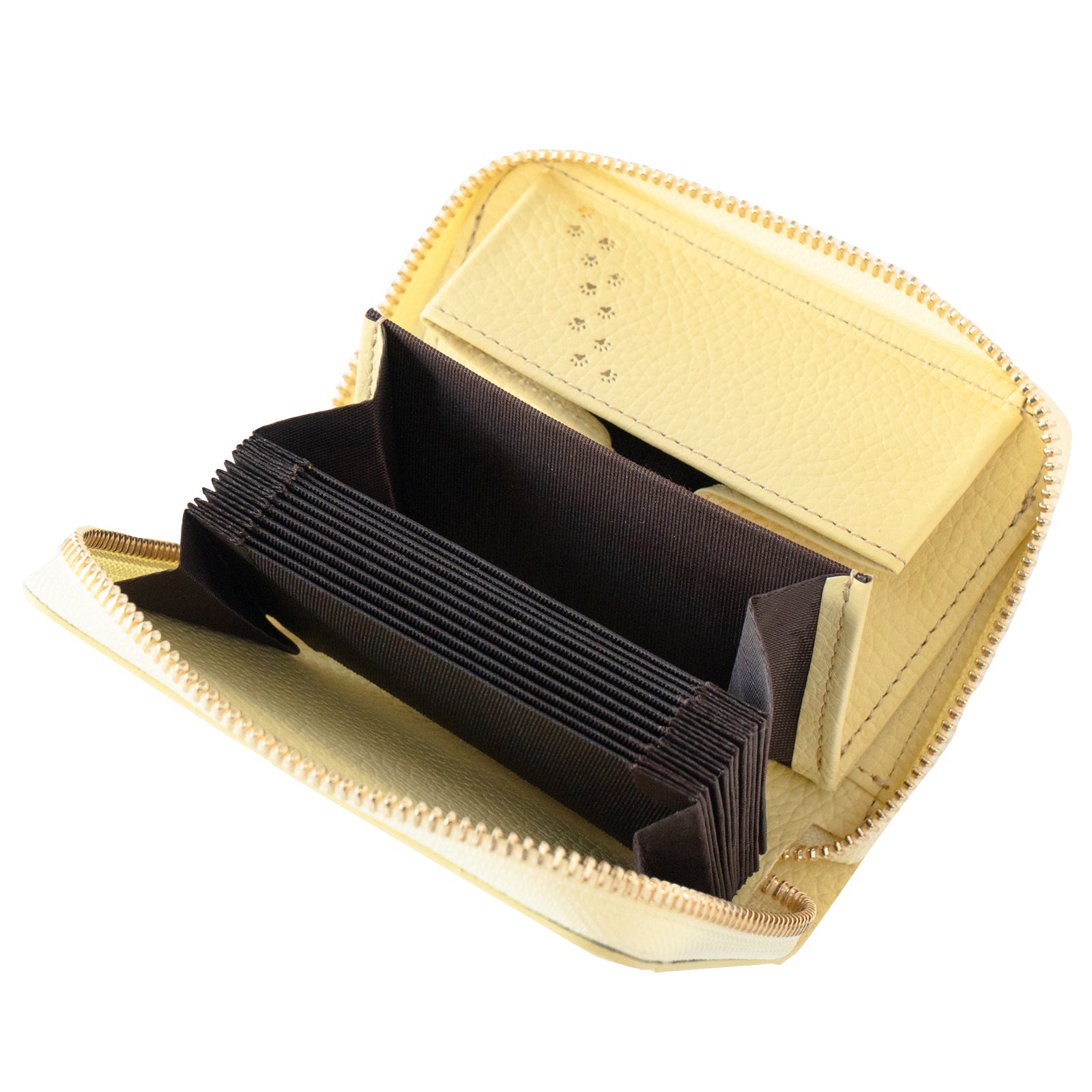 【3/20(金)20:00~ 数量限定】【さくらねこの日特別SET】PAWラウンドファスナーミドル財布 さくらねこチャームSET / ジョーヌプッサン