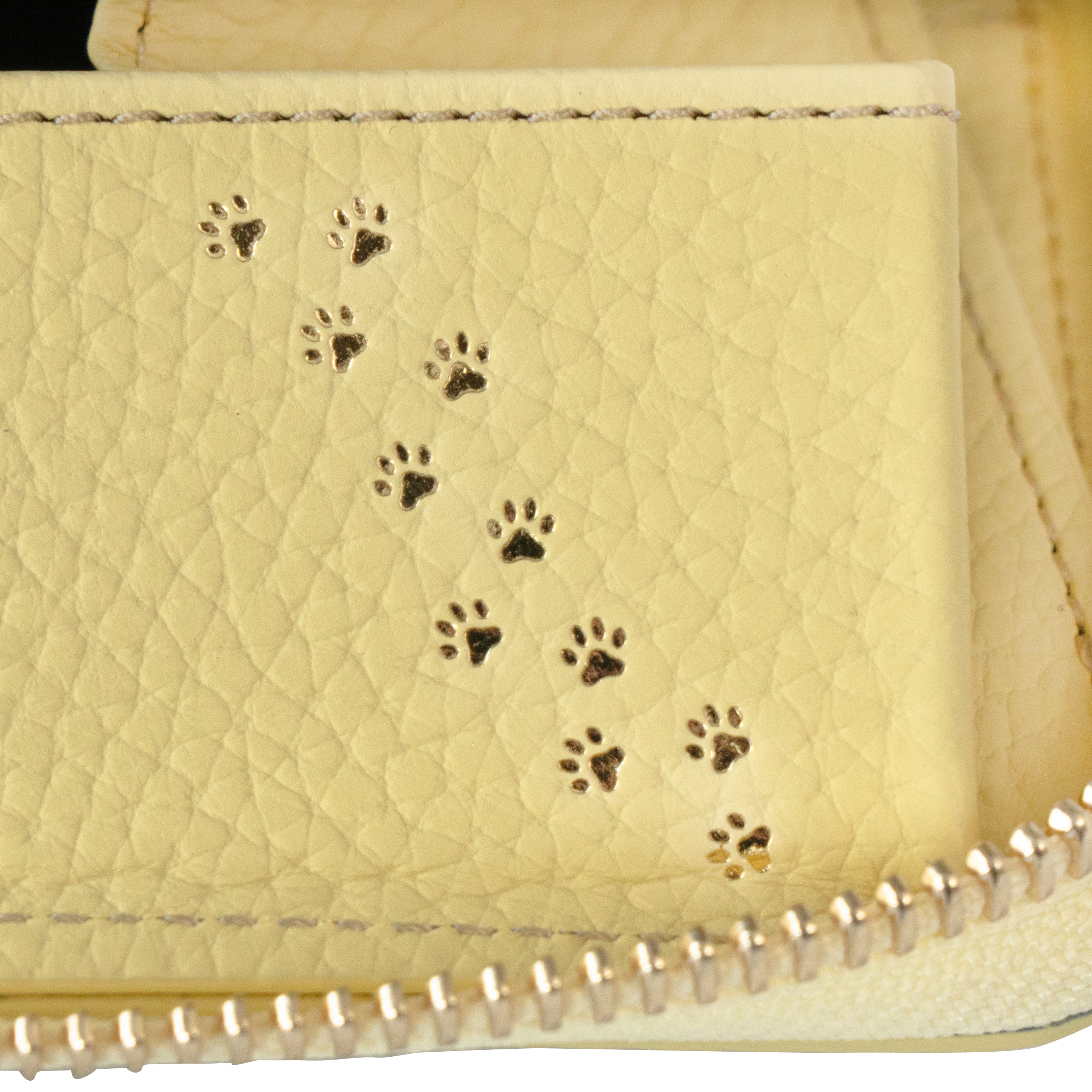 【3/20(金)20:00~ 数量限定】【さくらねこの日特別SET】PAWラウンドファスナーミドル財布 さくらねこチャームSET / ジョーヌプッサン