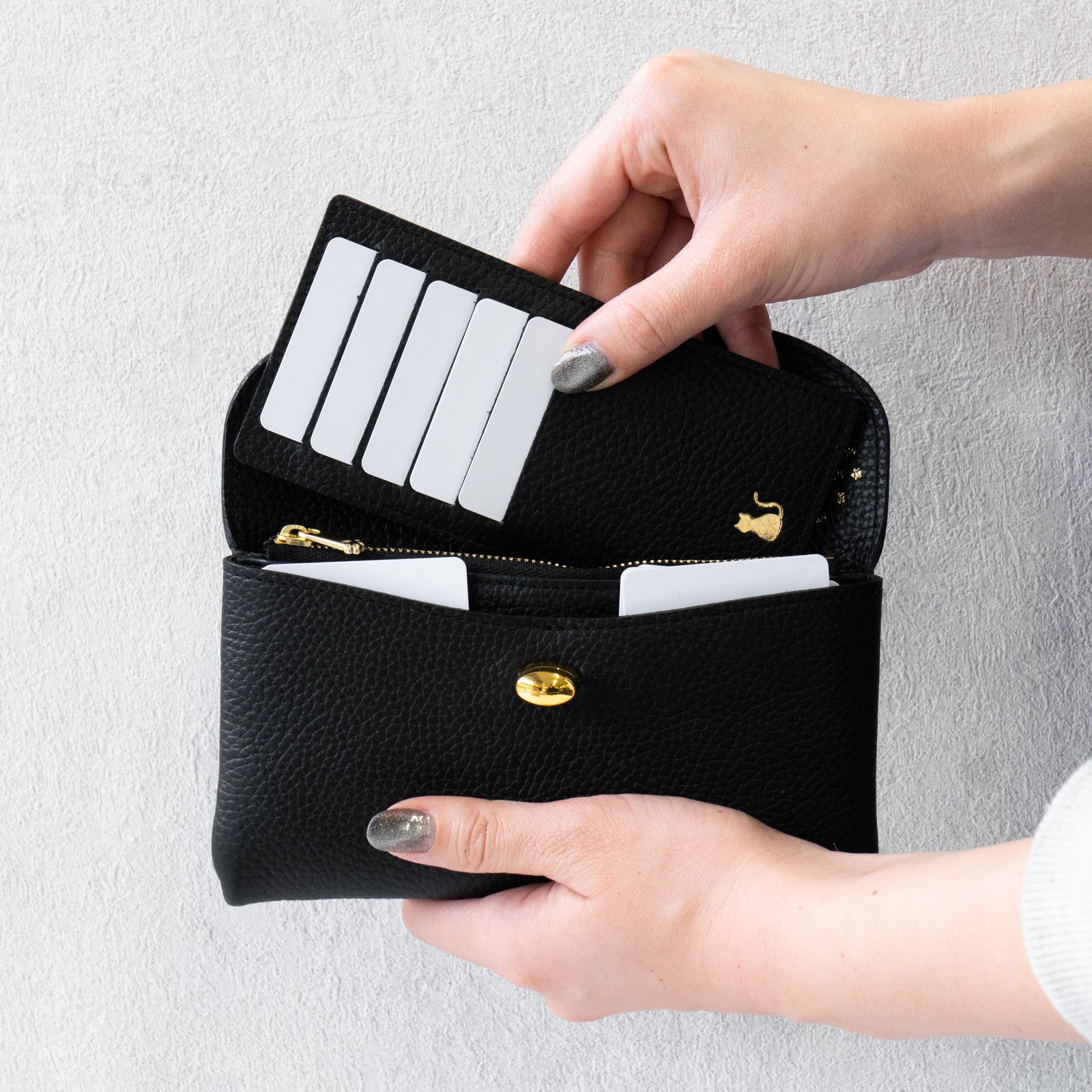 Innyah Card Case for Furnya Long / Black
