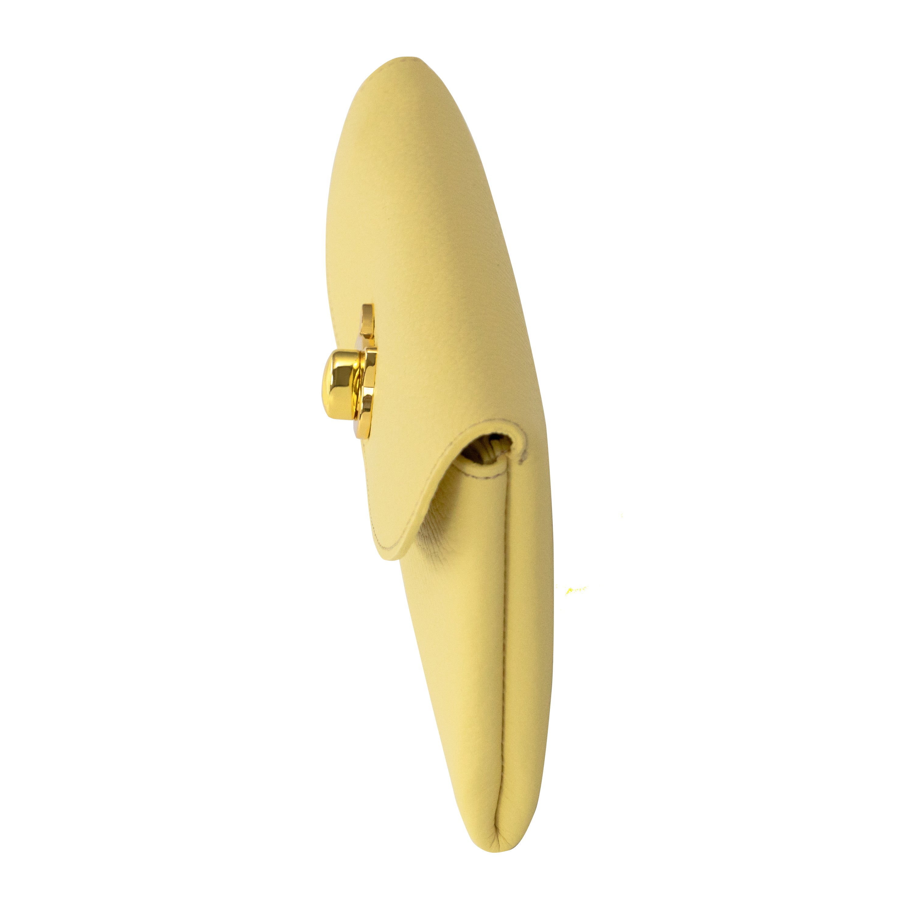 フラップウォレット・フルーニャ ロング キュイール・マッシュ / ジョーヌプッサン