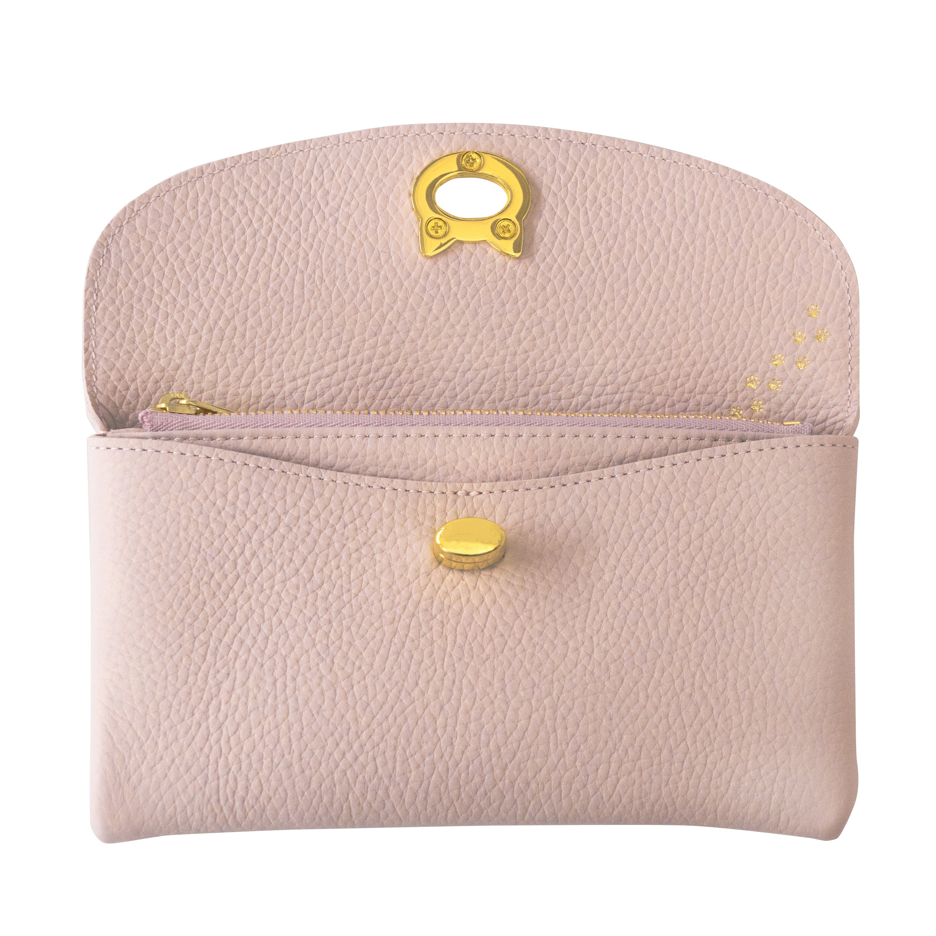 フラップウォレット・フルーニャ ロング キュイール・マッシュ / モーヴシルヴェスティン