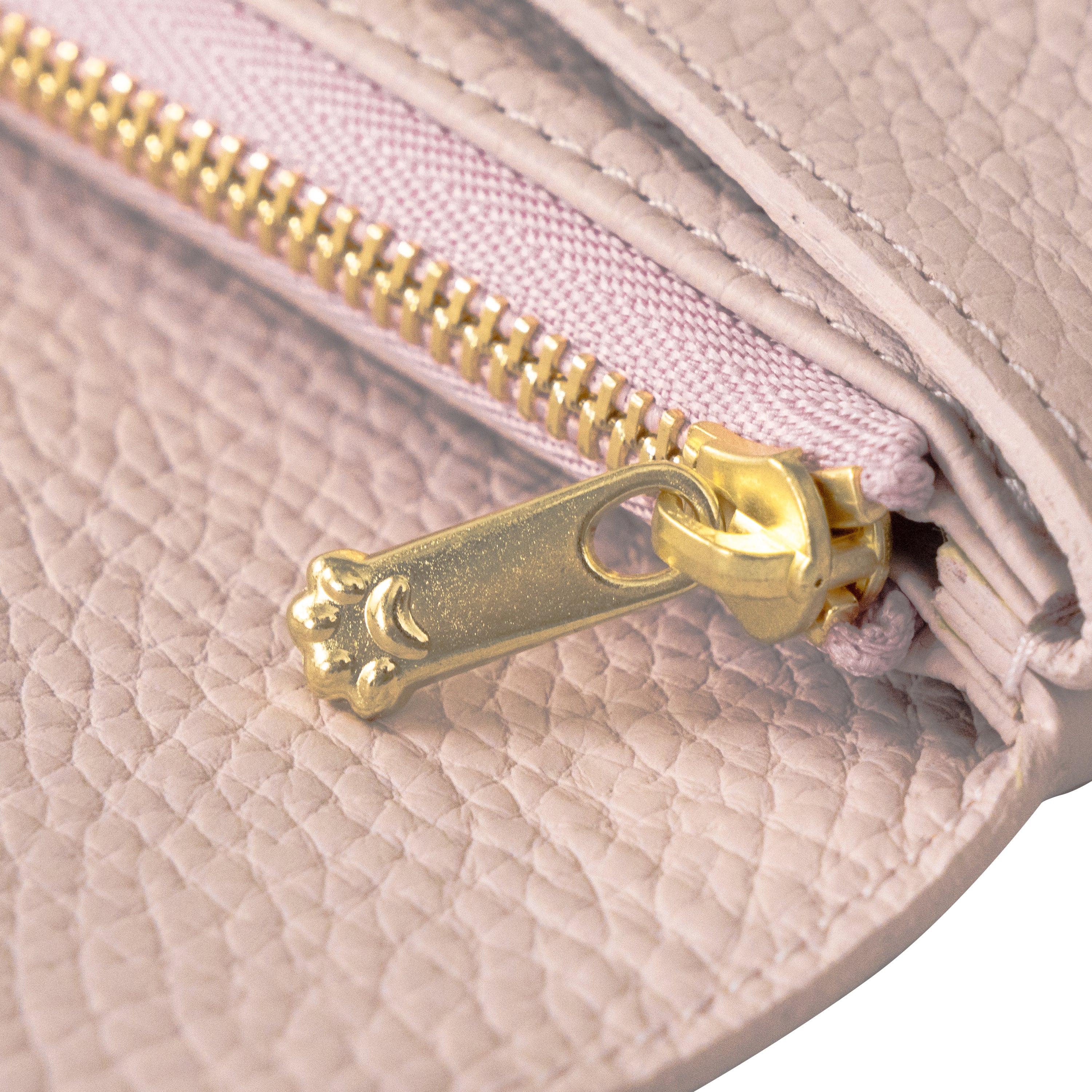 フラップウォレット・フルーニャ ミディアム キュイール・マッシュ / モーヴシルヴェスティン