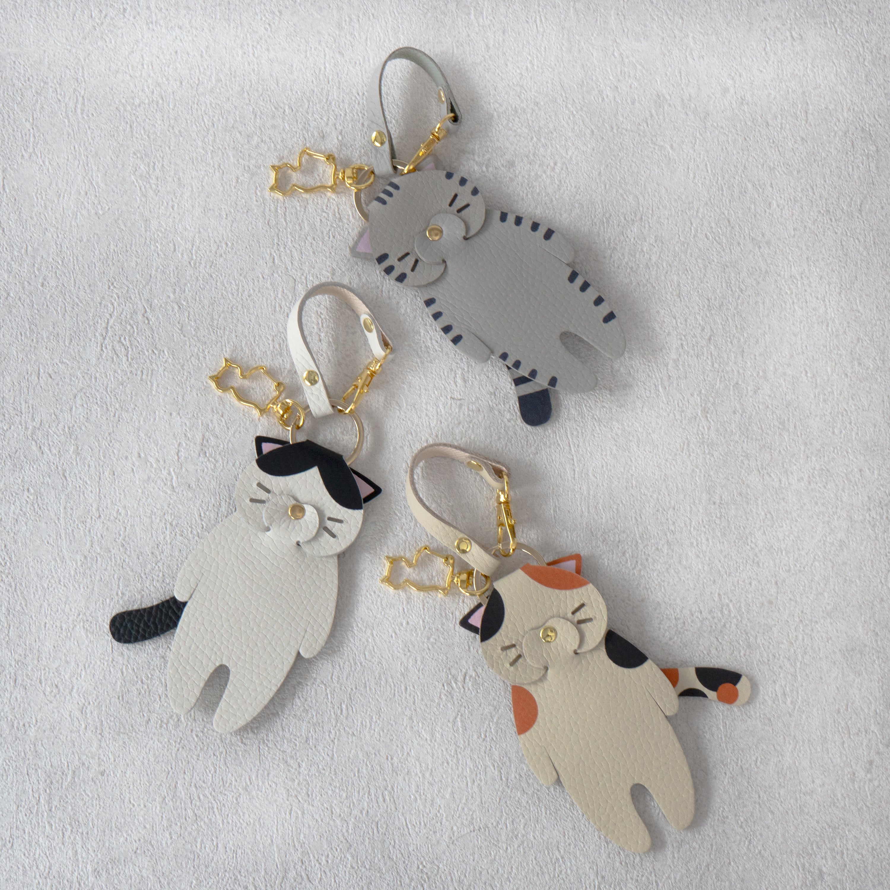 Printed cat charm / Hachiware