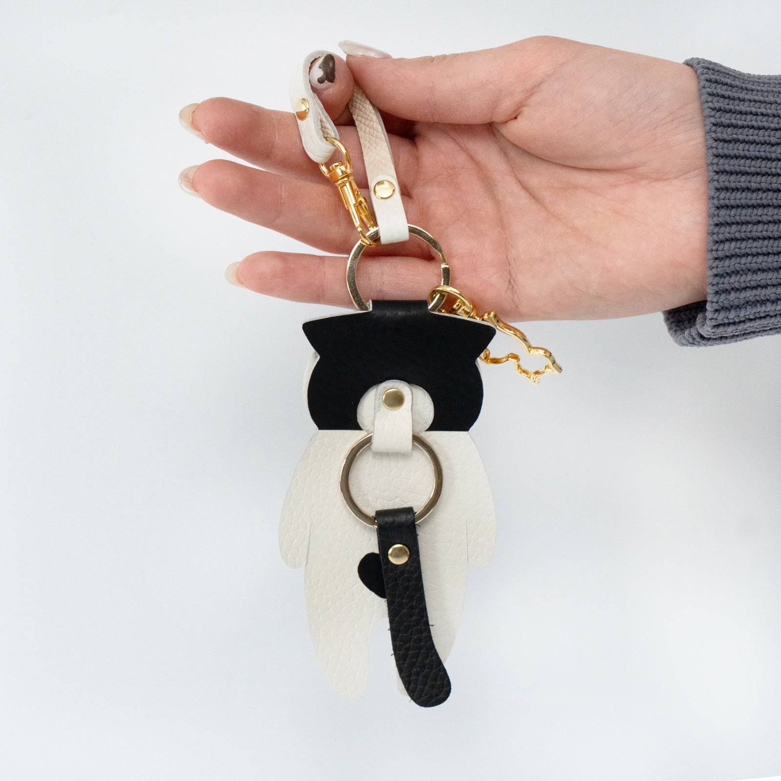 Printed cat charm / Hachiware