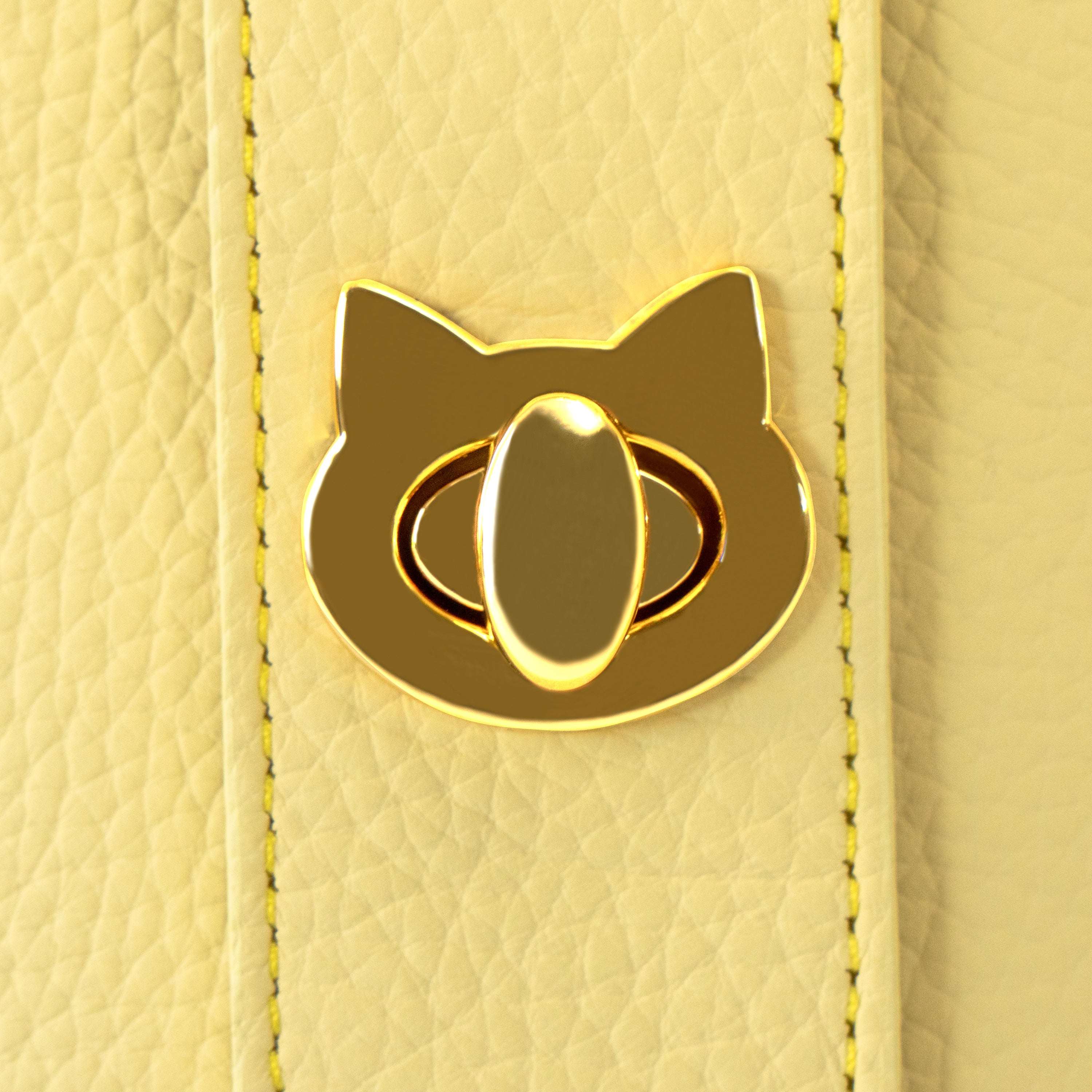 【3/20(金)20:00~ 数量限定】【さくらねこの日特別SET】 チェーンショルダー付きミニバッグ・PAW (パウ) さくらねこチャームSET / ジョーヌプッサン