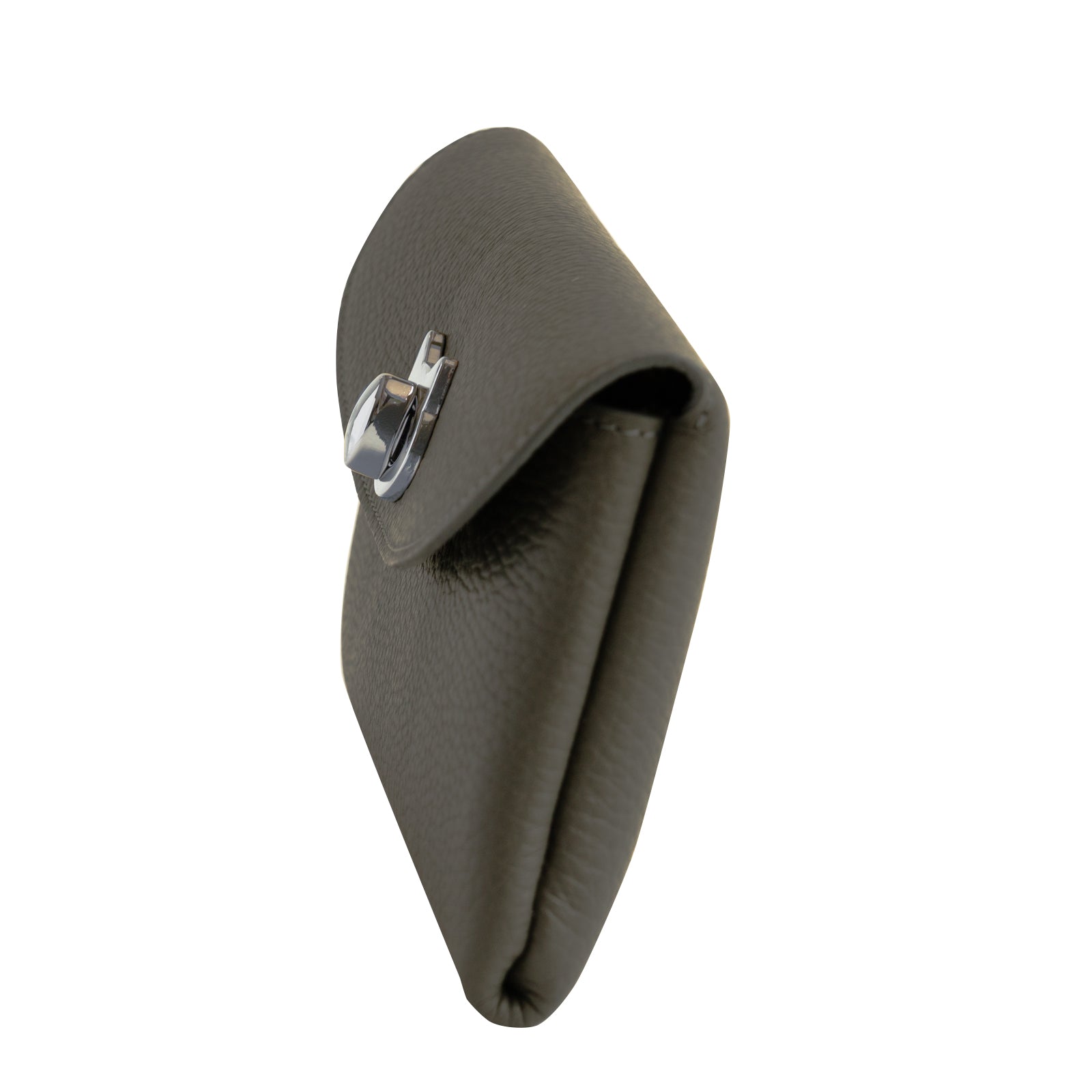 Flap Wallet Furnya Long Cuir Mache / Graphite