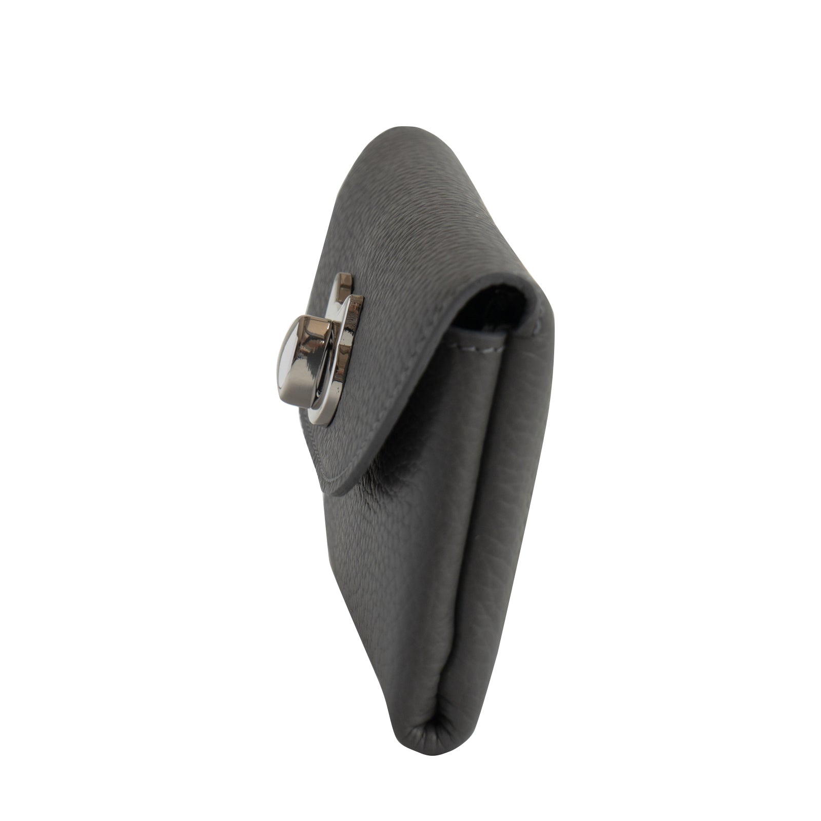 Flap Wallet Frunya Medium Cuir Mache / Graphite