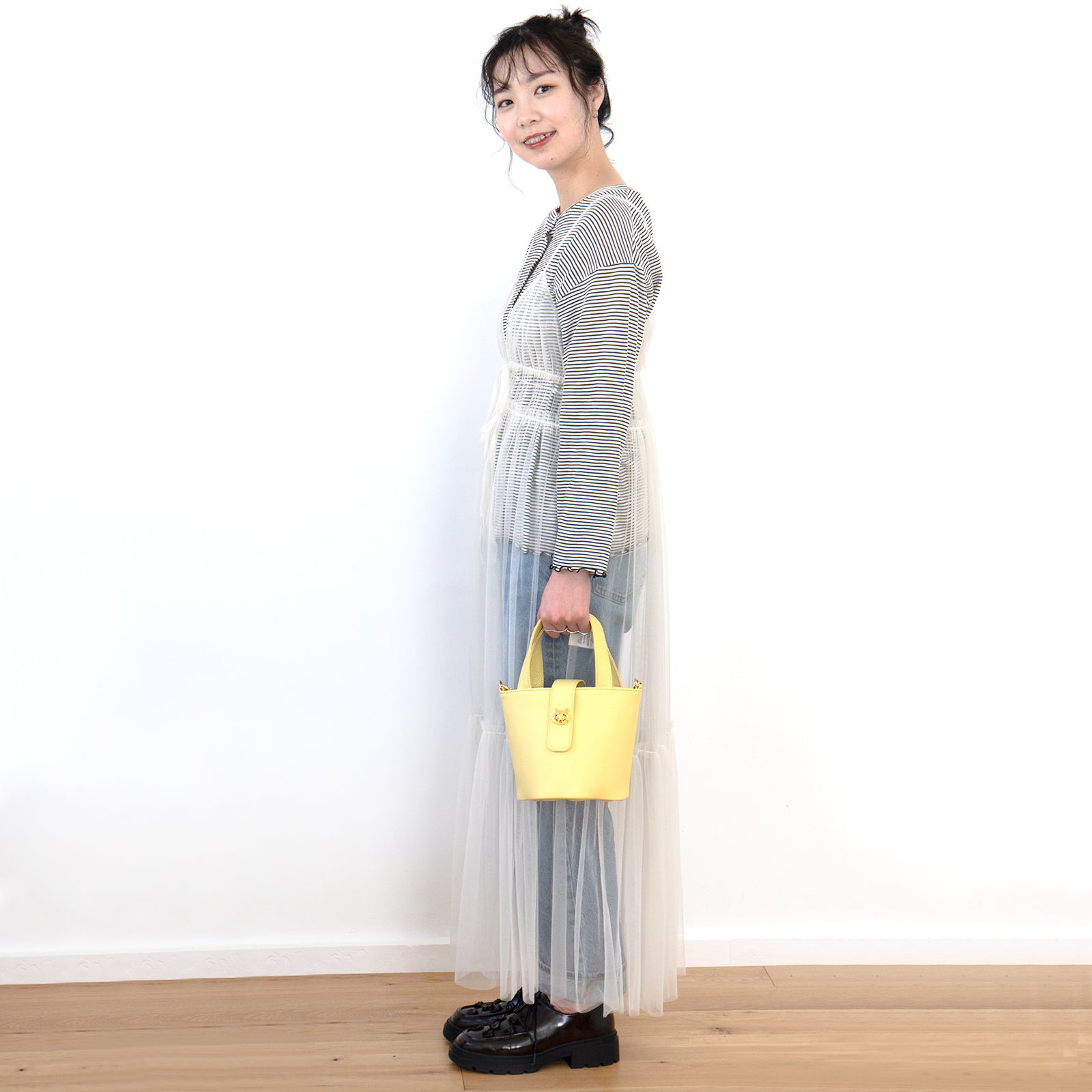 【3/20(金)20:00~ 数量限定】【さくらねこの日特別SET】 チェーンショルダー付きミニバッグ・PAW (パウ) さくらねこチャームSET / ジョーヌプッサン