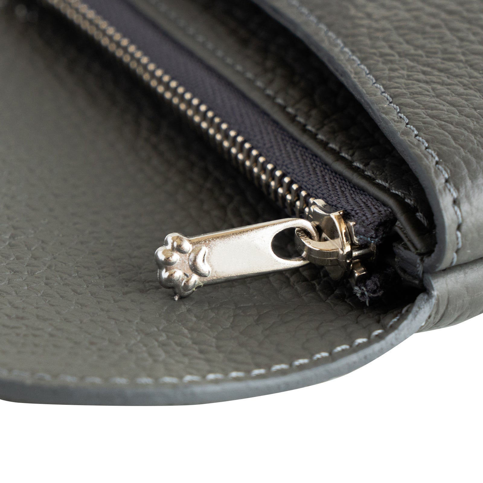 Flap Wallet Frunya Medium Cuir Mache / Graphite