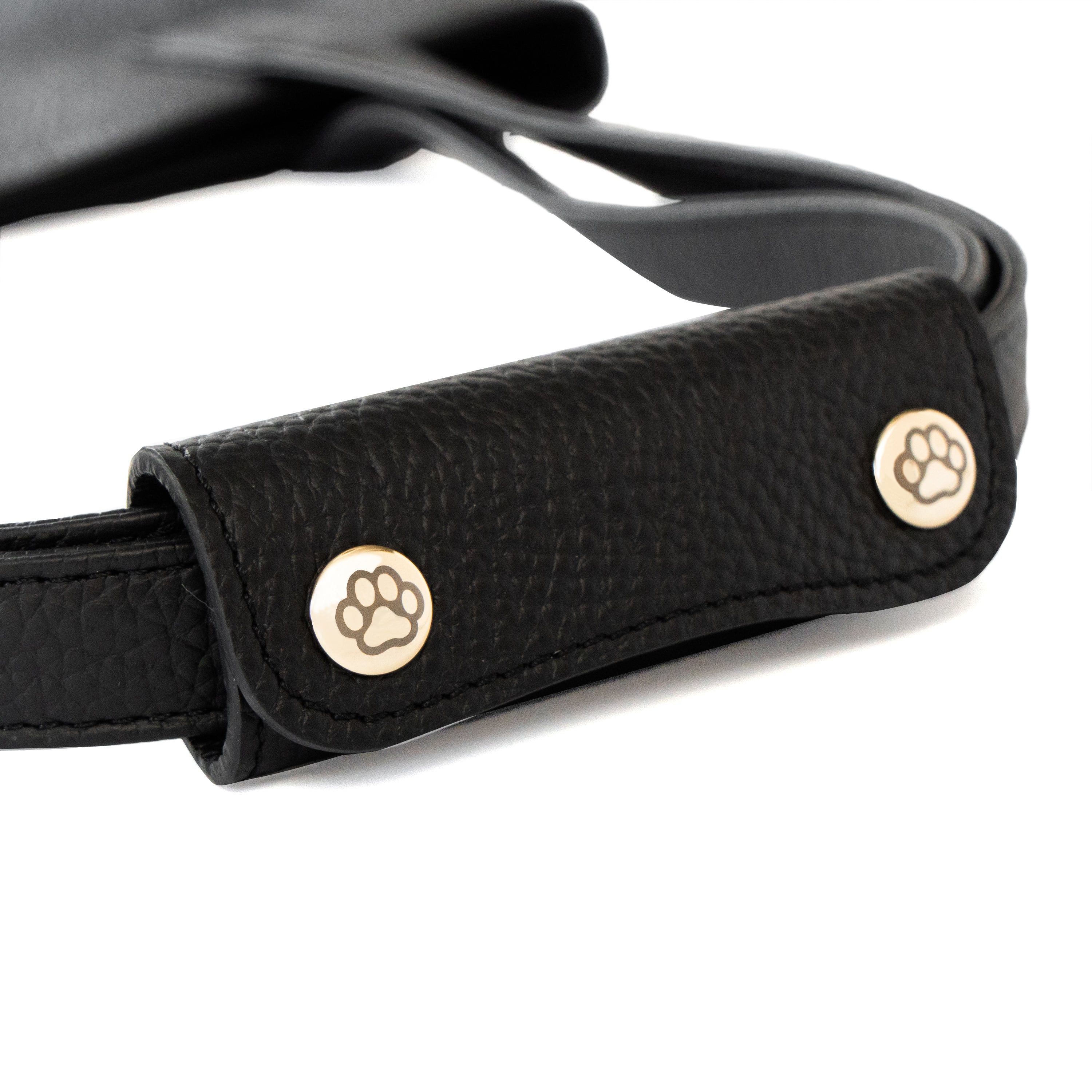 A4 Tote Bag PAW Cuir Mache / Black