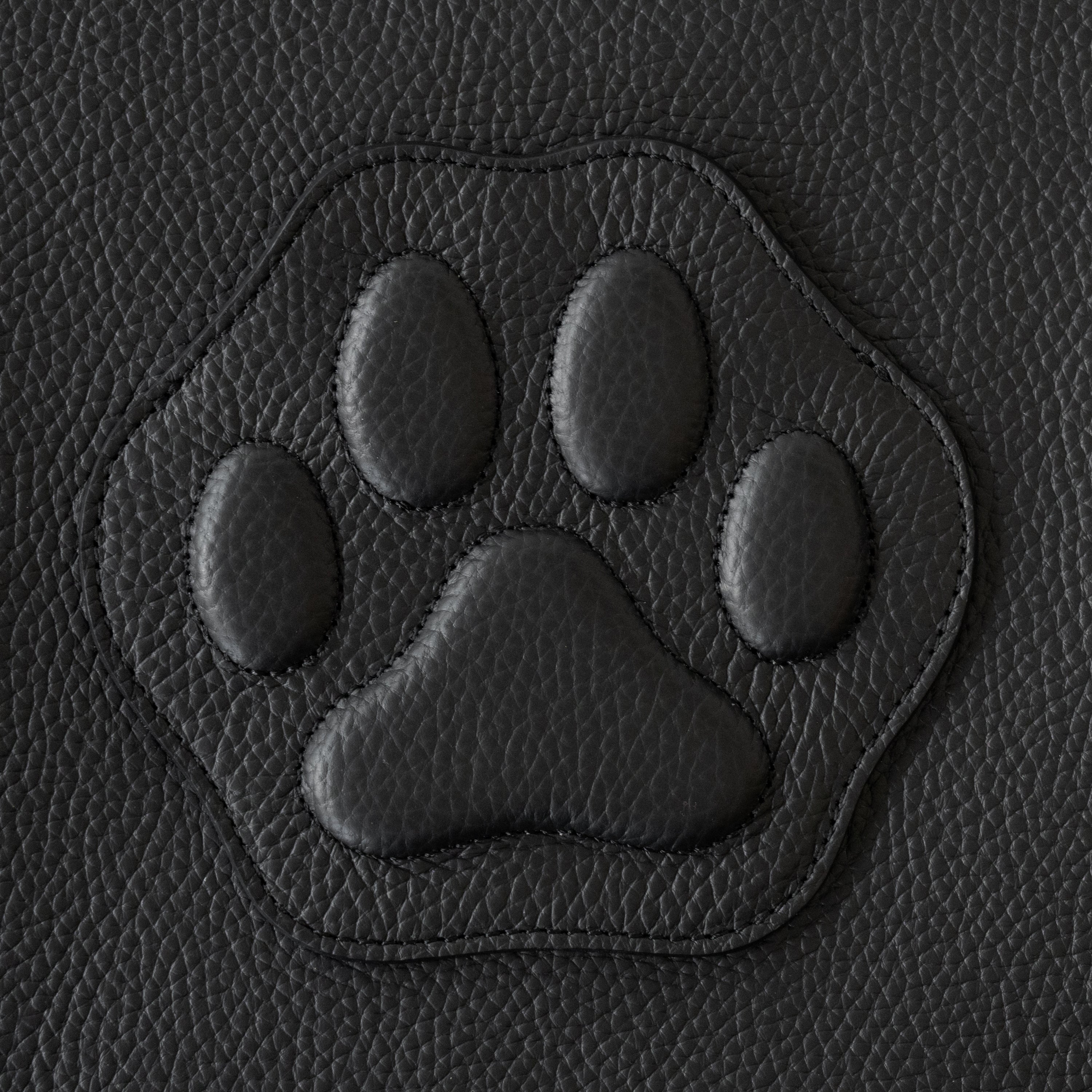 A4トートバッグ PAW キュイール・マッシュ / ブラック